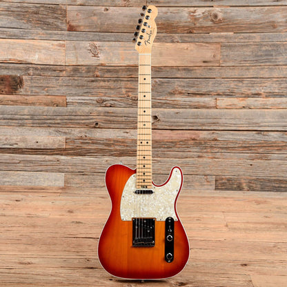 Fender American Elite Telecaster Aged Cherry Burst 2016 Electric Guitars / Solid Body