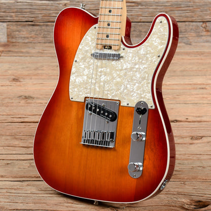 Fender American Elite Telecaster Aged Cherry Sunburst 2016 Electric Guitars / Solid Body