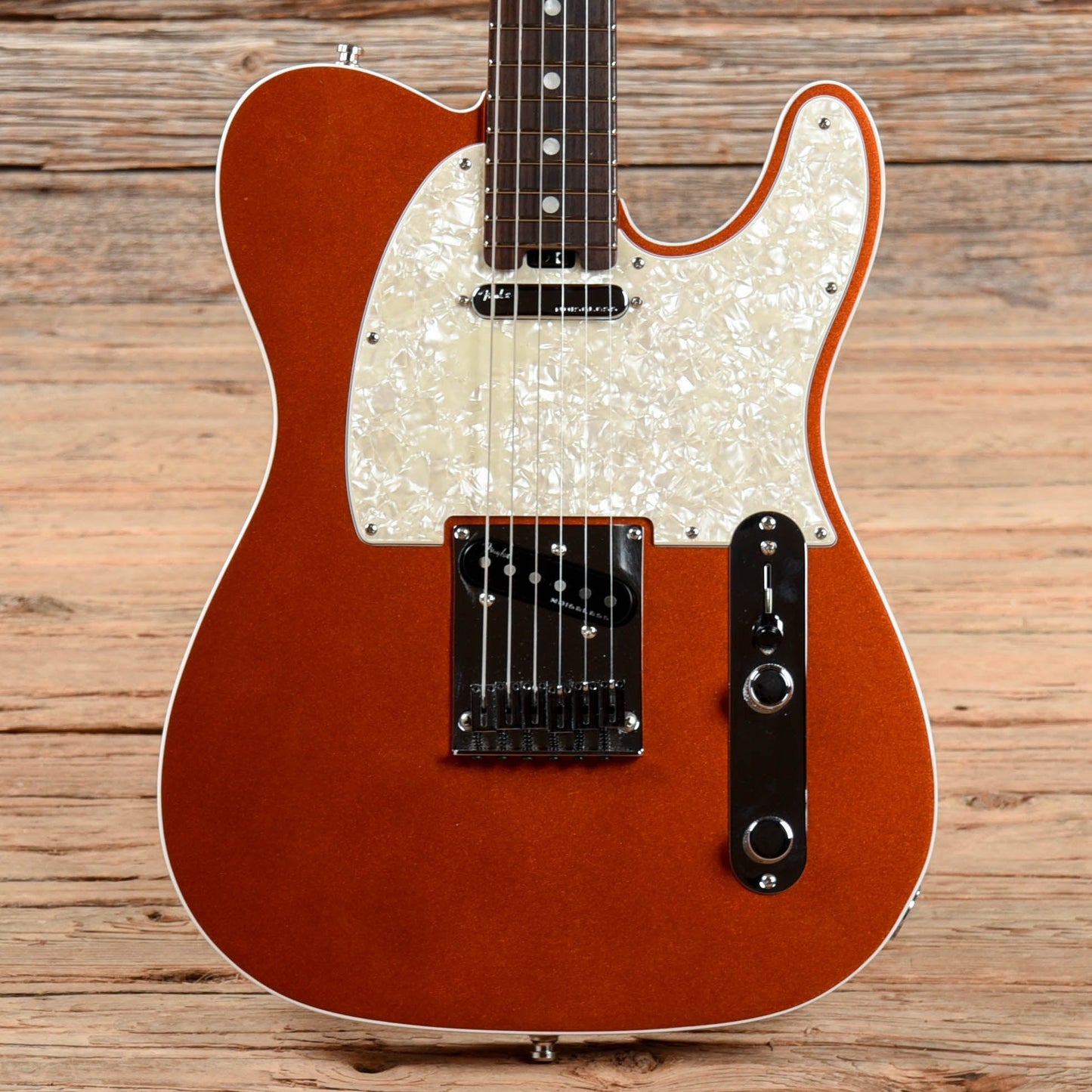 Fender American Elite Telecaster Autumn Blaze Metallic 2016 Electric Guitars / Solid Body