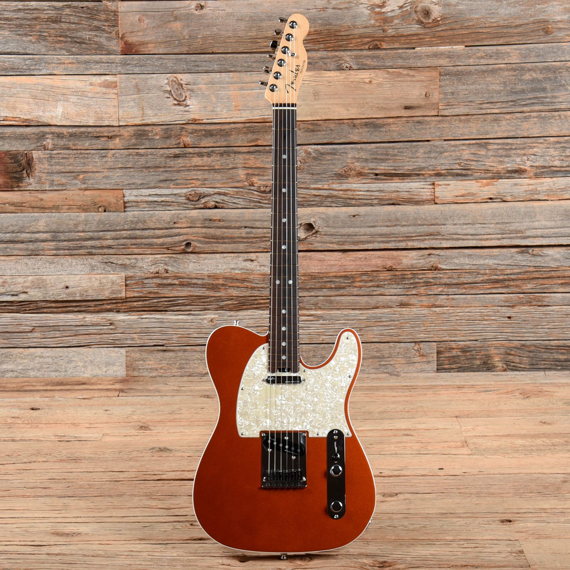 Fender American Elite Telecaster Autumn Blaze Metallic 2016 Electric Guitars / Solid Body