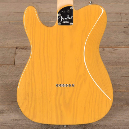 Fender American Elite Telecaster Butterscotch Blonde Electric Guitars / Solid Body