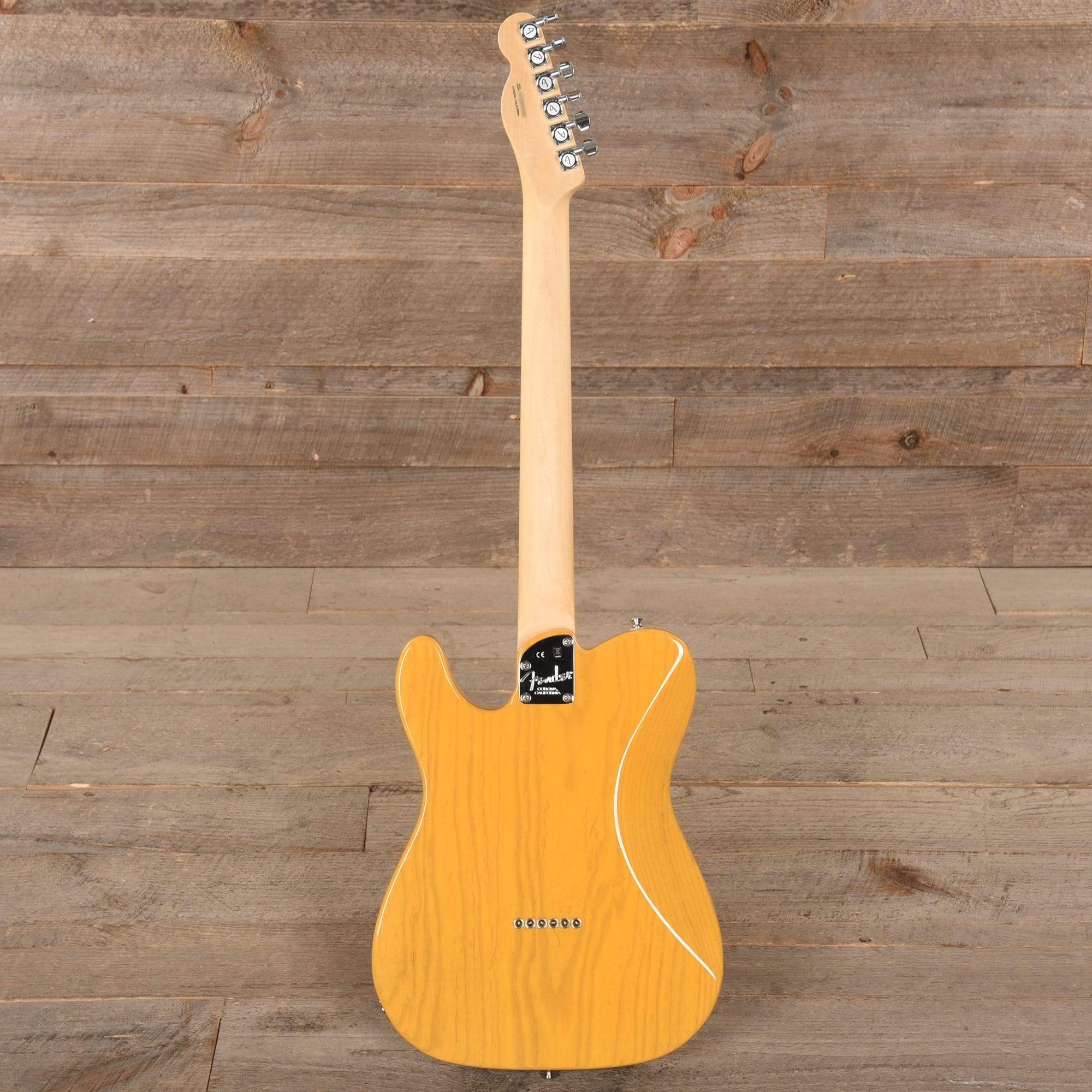 Fender American Elite Telecaster Butterscotch Blonde Electric Guitars / Solid Body