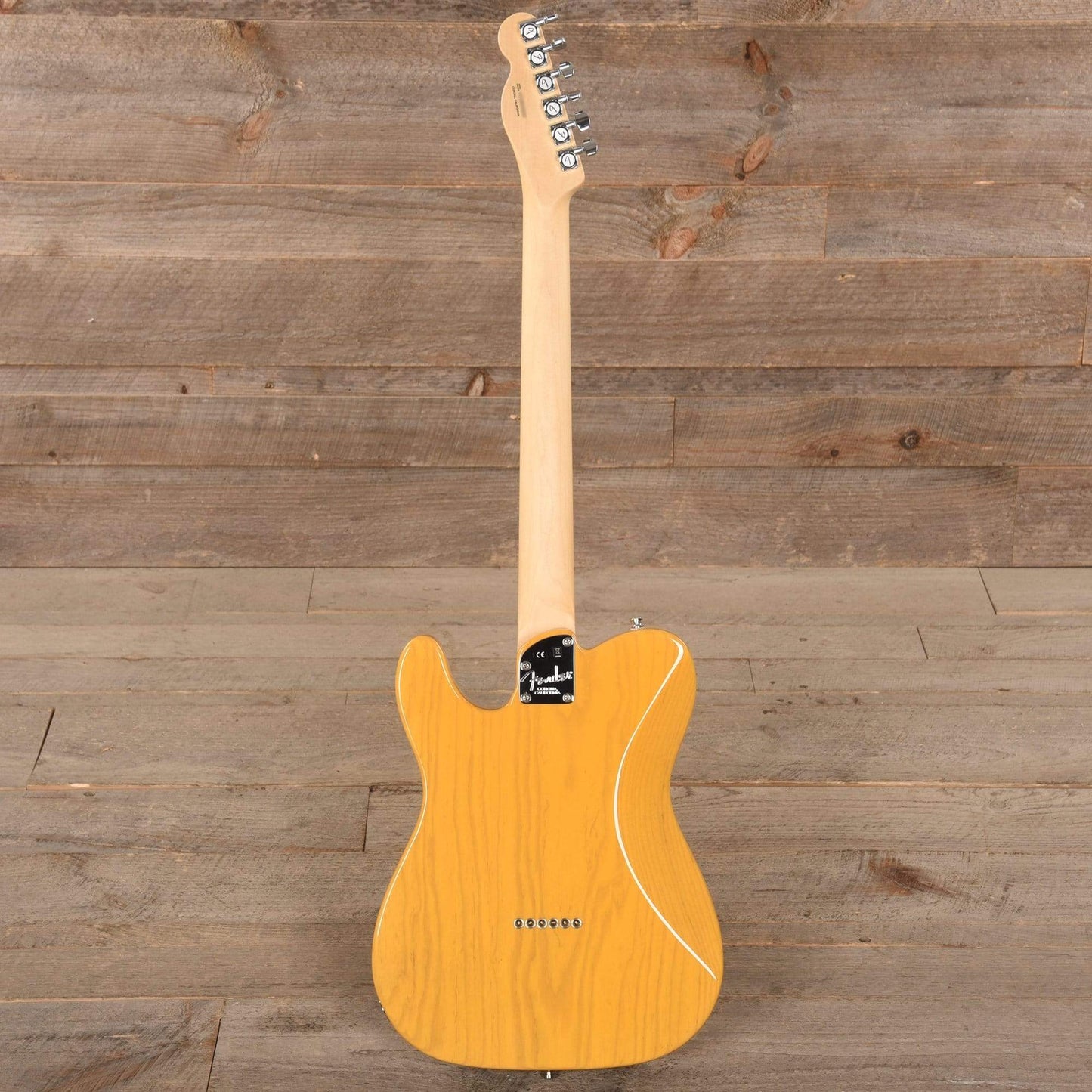 Fender American Elite Telecaster Butterscotch Blonde Electric Guitars / Solid Body