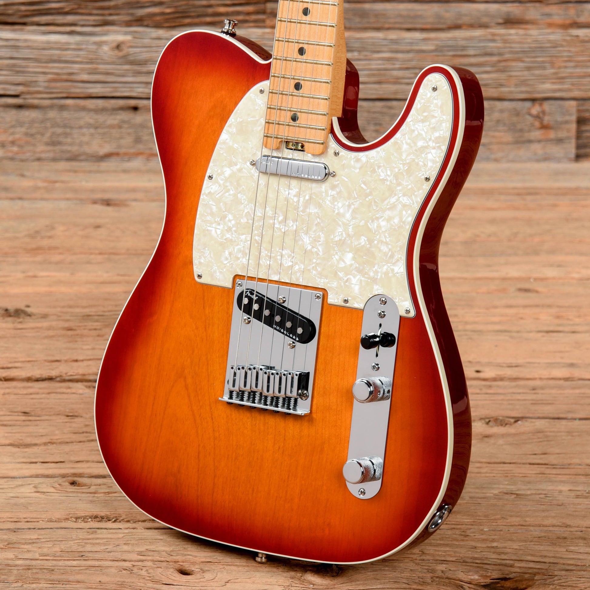 Fender American Elite Telecaster Cherry Sunburst 2015 Electric Guitars / Solid Body