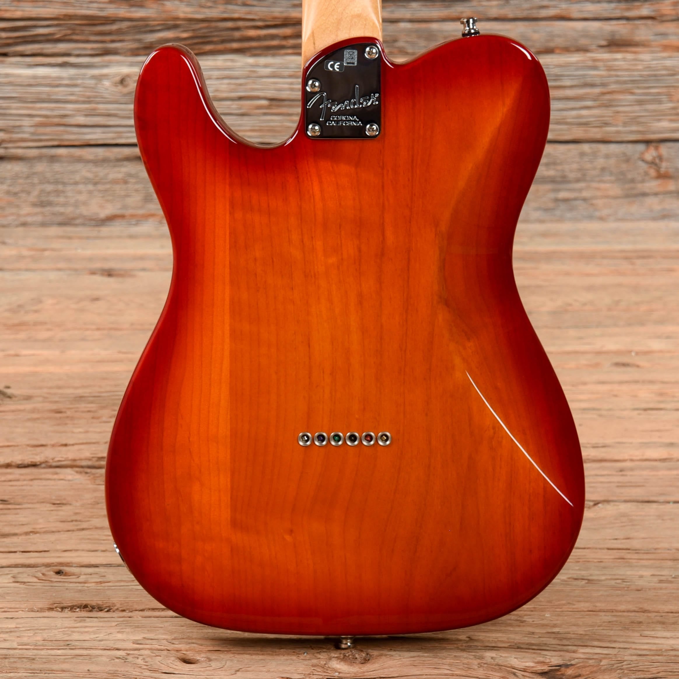Fender American Elite Telecaster Cherry Sunburst 2015 Electric Guitars / Solid Body