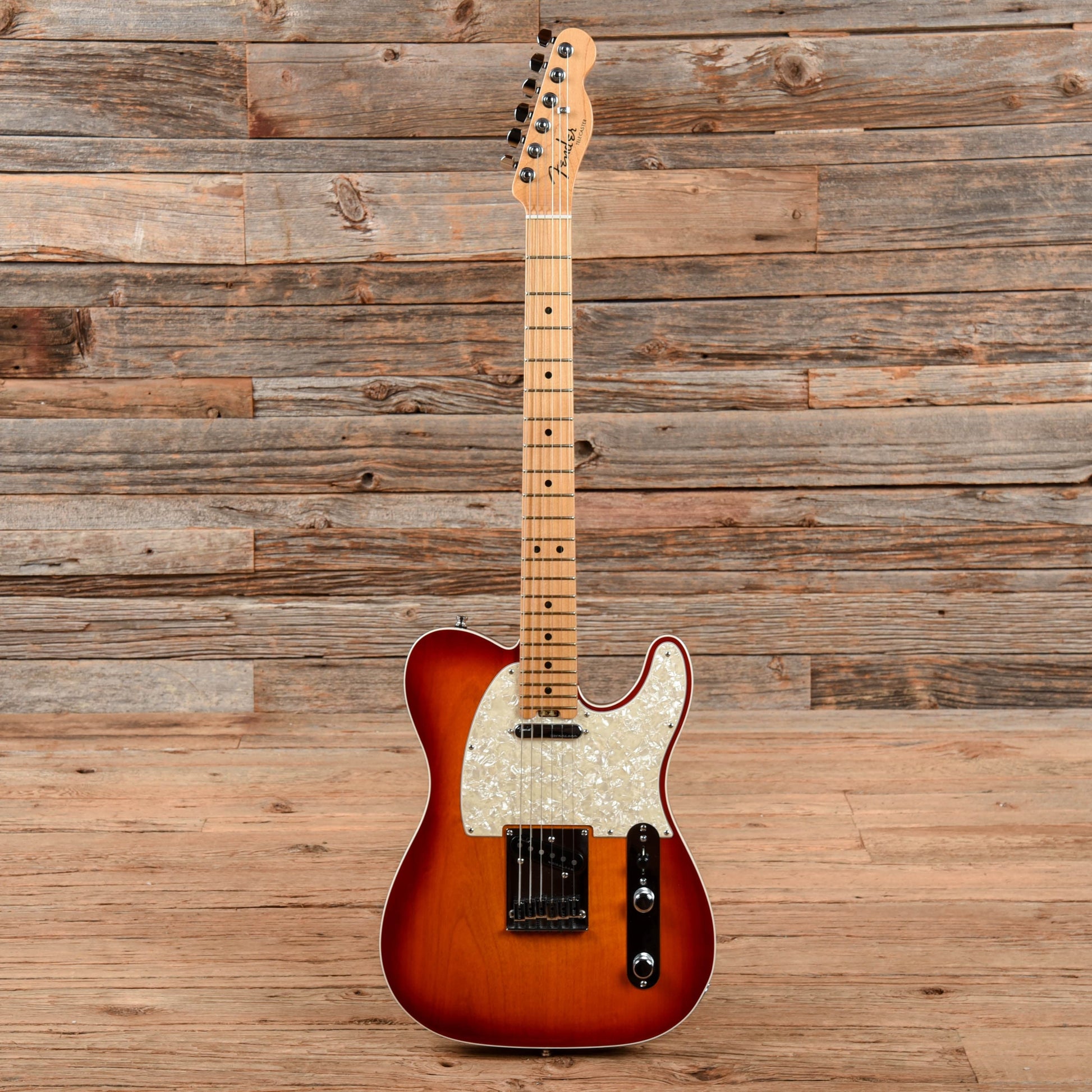 Fender American Elite Telecaster Cherry Sunburst 2015 Electric Guitars / Solid Body