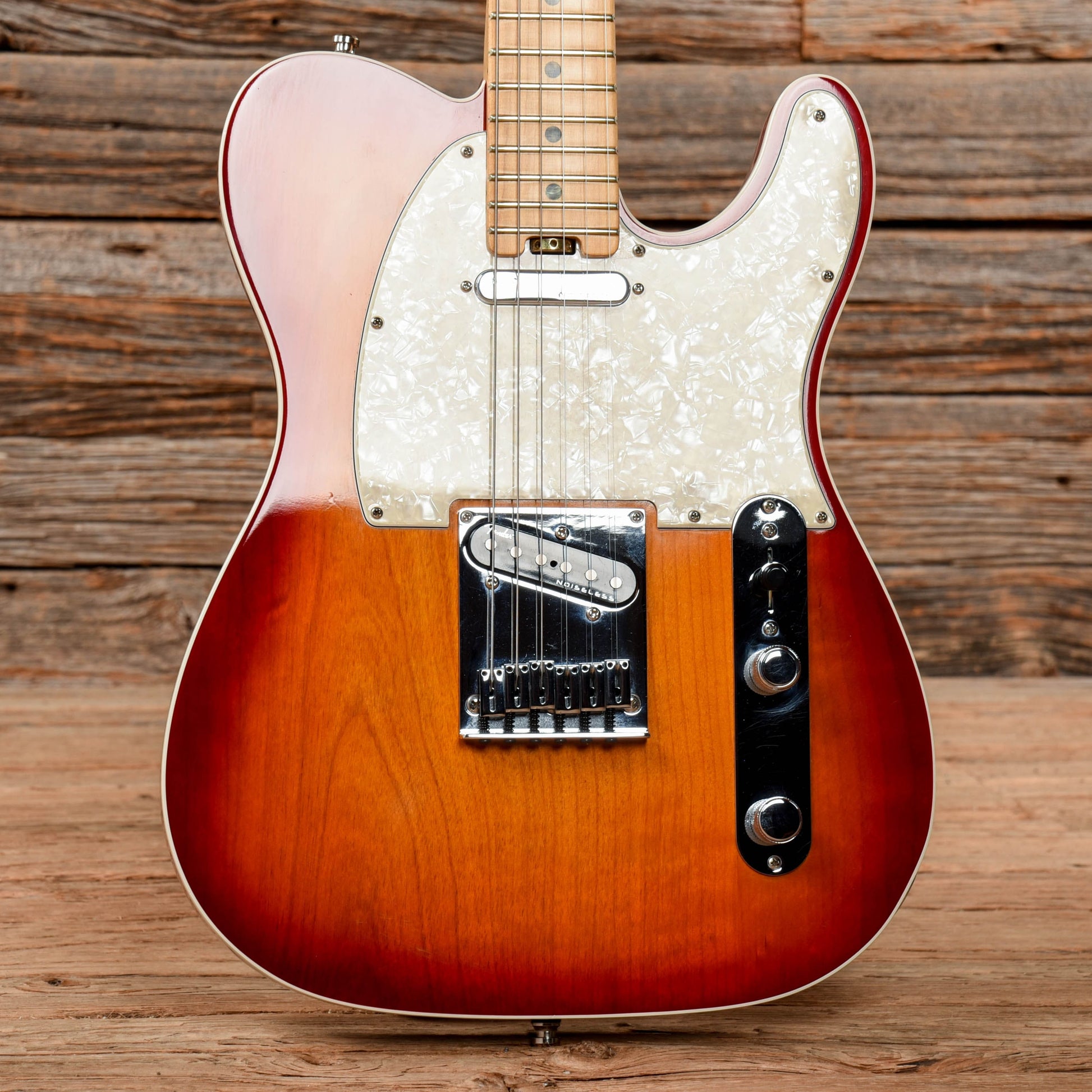 Fender American Elite Telecaster Cherry Sunburst 2015 Electric Guitars / Solid Body