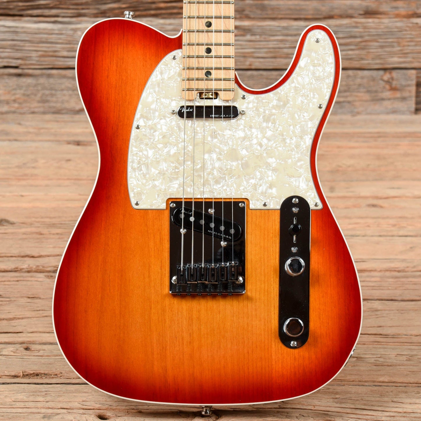 Fender American Elite Telecaster Cherry Sunburst 2015 Electric Guitars / Solid Body