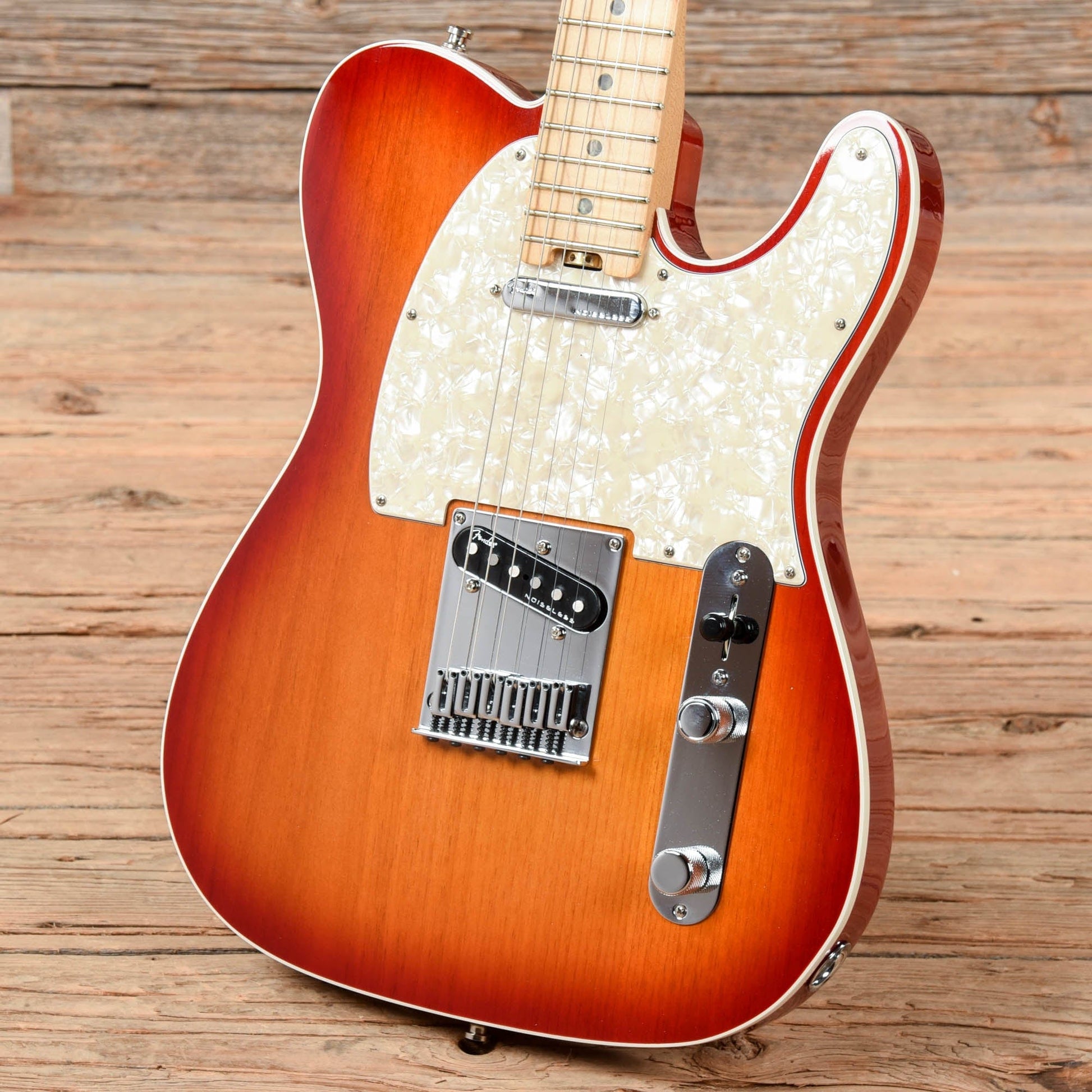 Fender American Elite Telecaster Cherry Sunburst 2015 Electric Guitars / Solid Body