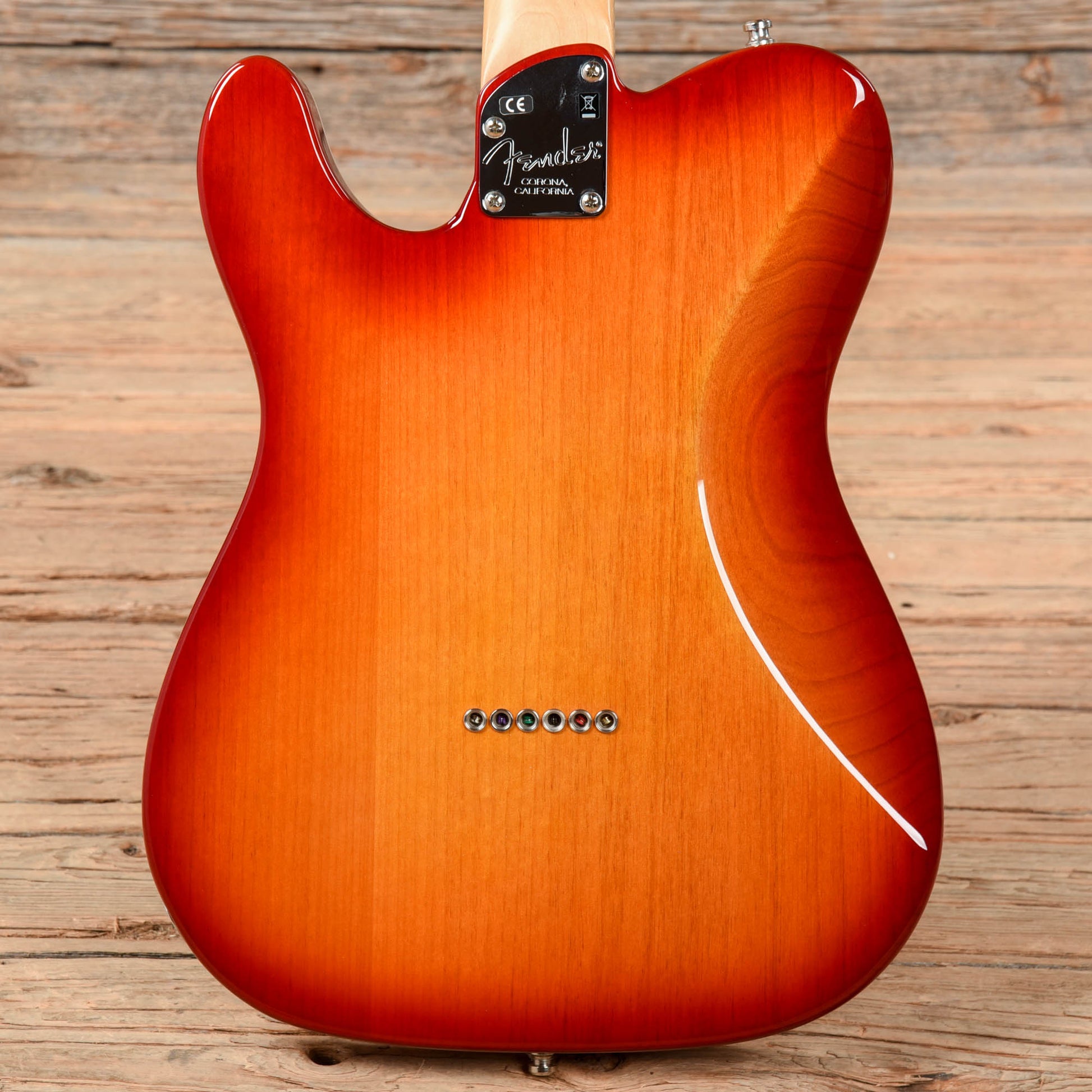 Fender American Elite Telecaster Cherry Sunburst 2015 Electric Guitars / Solid Body