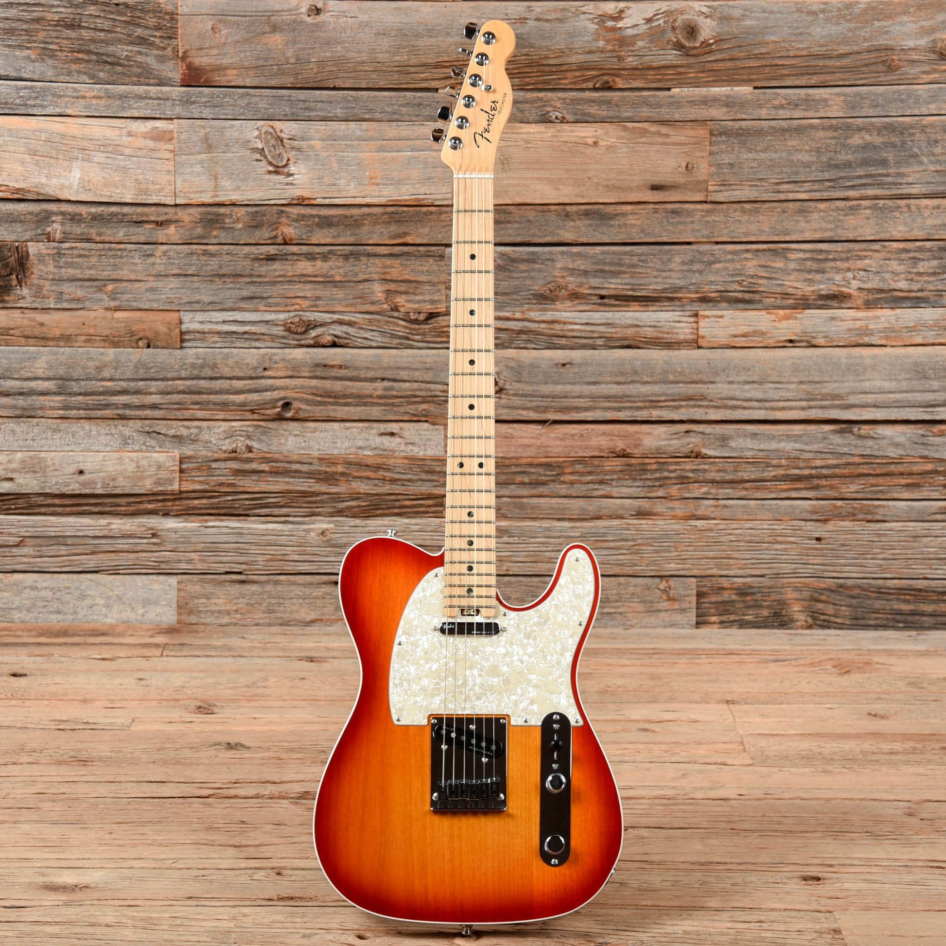 Fender American Elite Telecaster Cherry Sunburst 2015 Electric Guitars / Solid Body