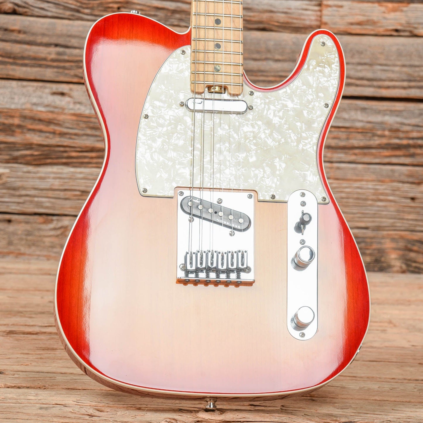 Fender American Elite Telecaster Cherry Sunburst 2015 Electric Guitars / Solid Body