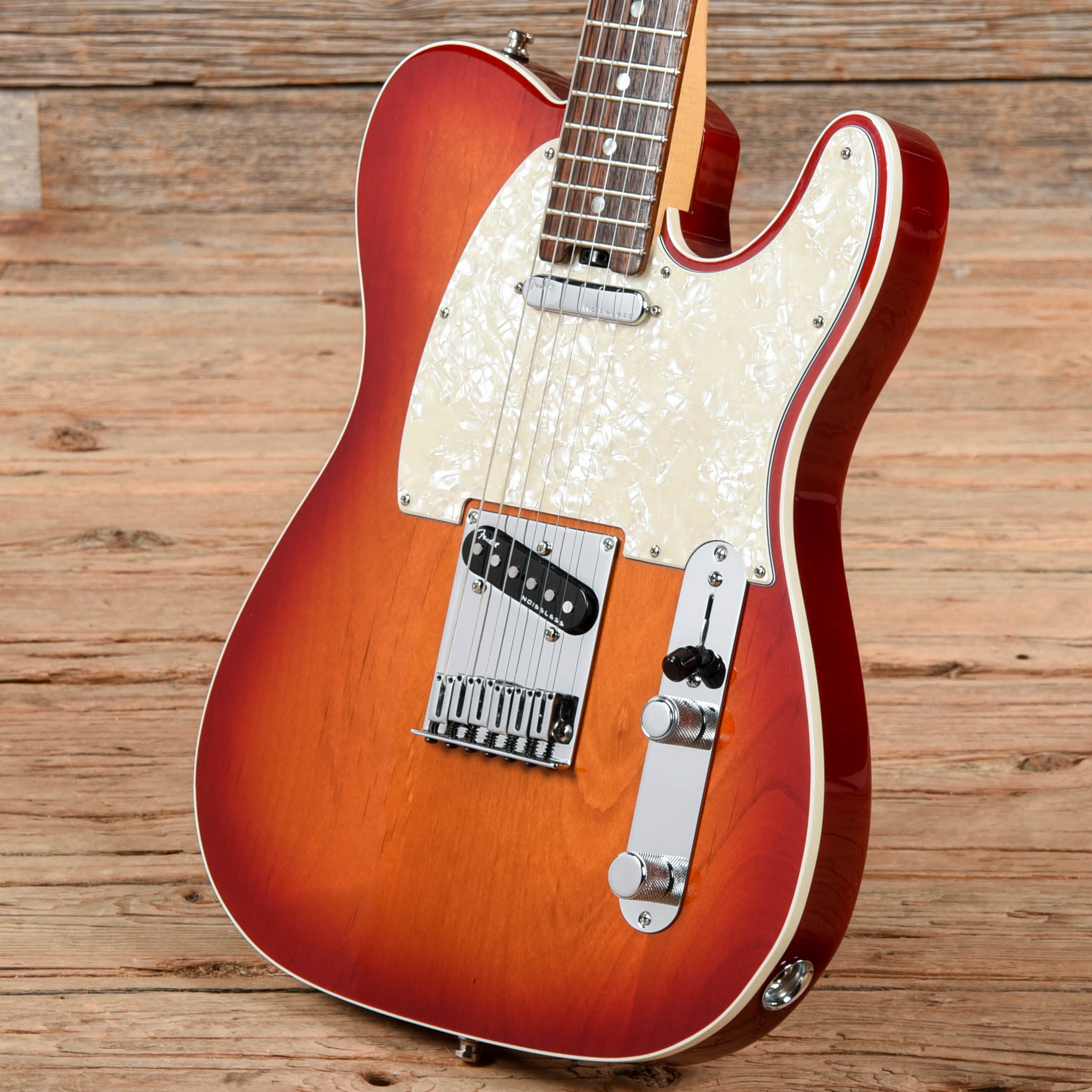 Fender American Elite Telecaster Cherry Sunburst 2016 Electric Guitars / Solid Body