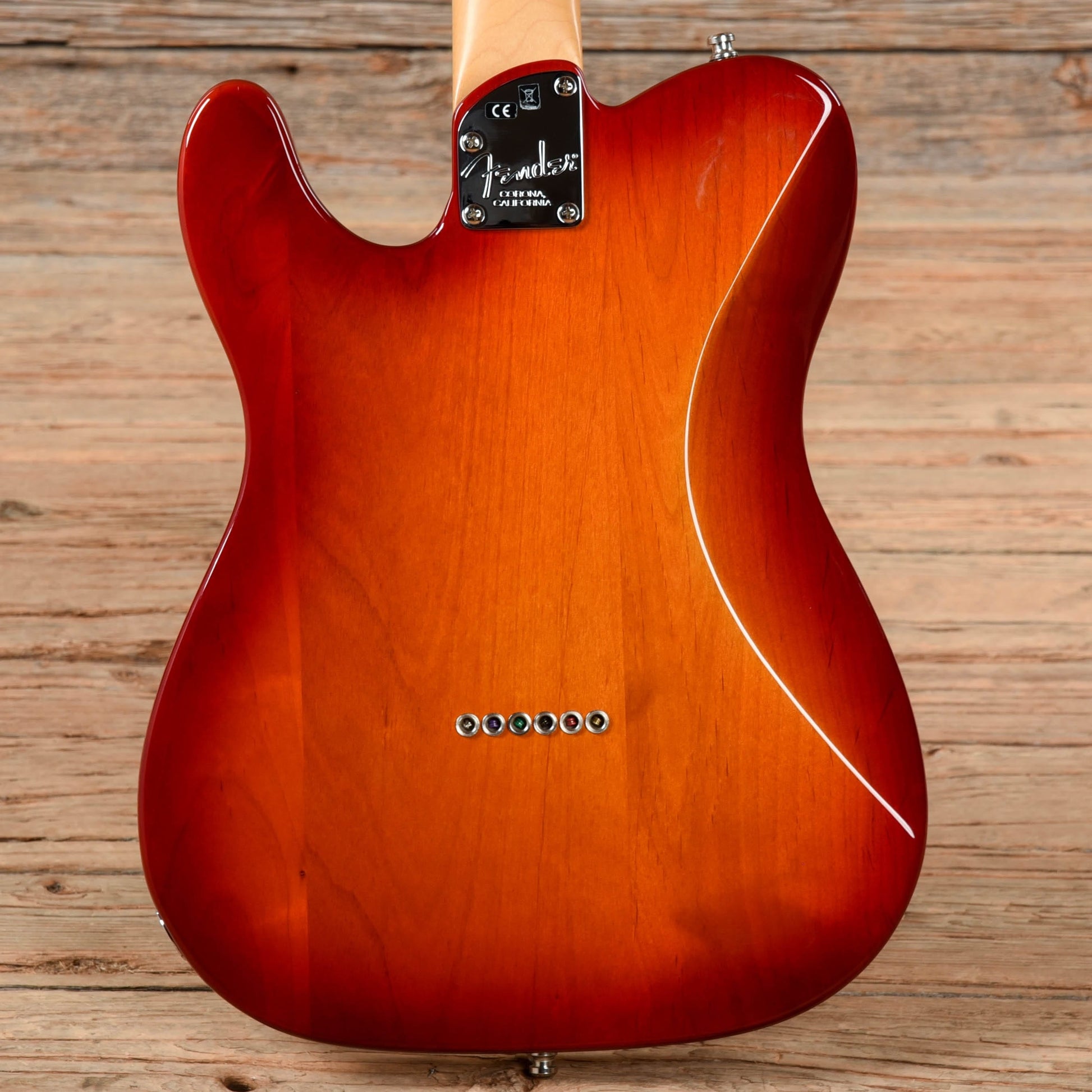 Fender American Elite Telecaster Cherry Sunburst 2016 Electric Guitars / Solid Body