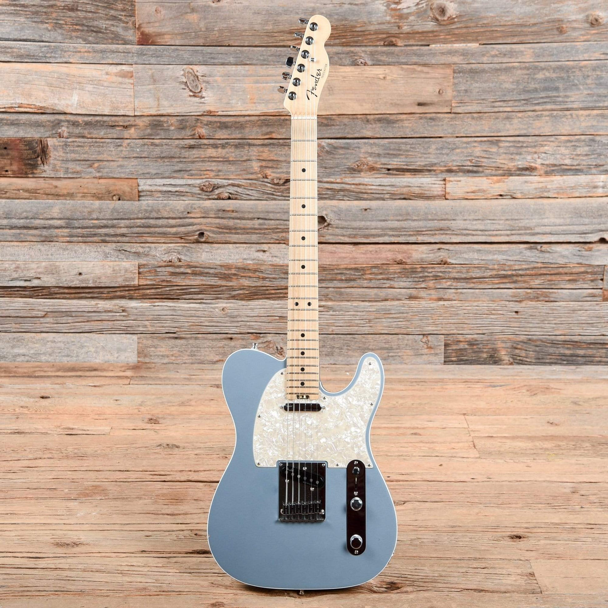Fender American Elite Telecaster Satin Ice Blue 2018 Electric Guitars / Solid Body