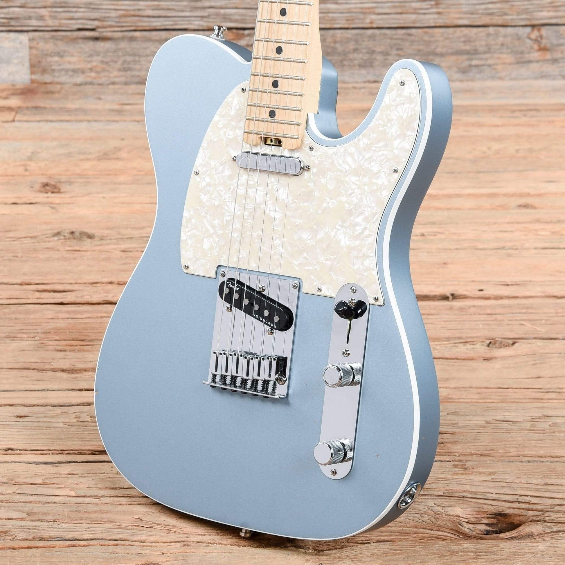 Fender American Elite Telecaster Satin Ice Blue 2018 Electric Guitars / Solid Body