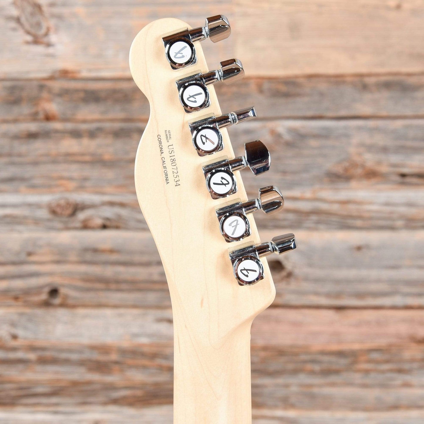 Fender American Elite Telecaster Satin Ice Blue 2018 Electric Guitars / Solid Body