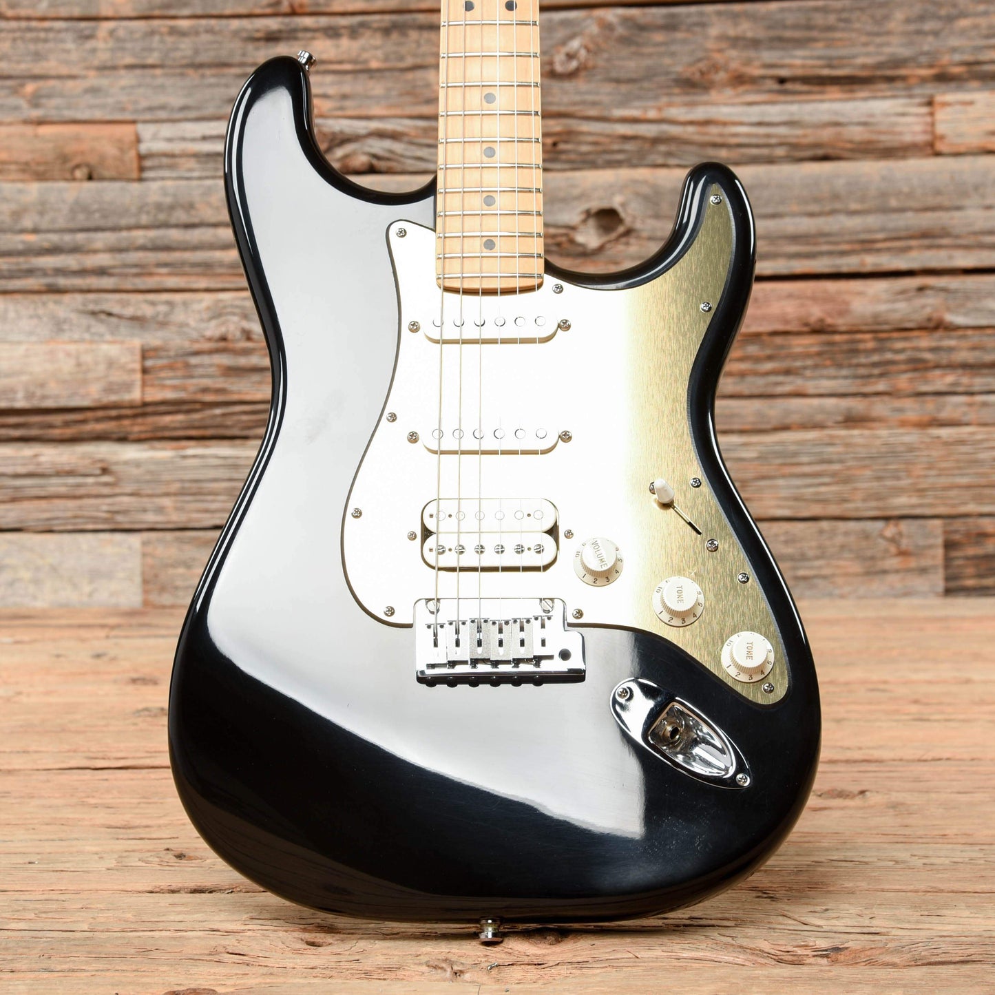 Fender American Fat Stratocaster Texas Special Black 2001 Electric Guitars / Solid Body