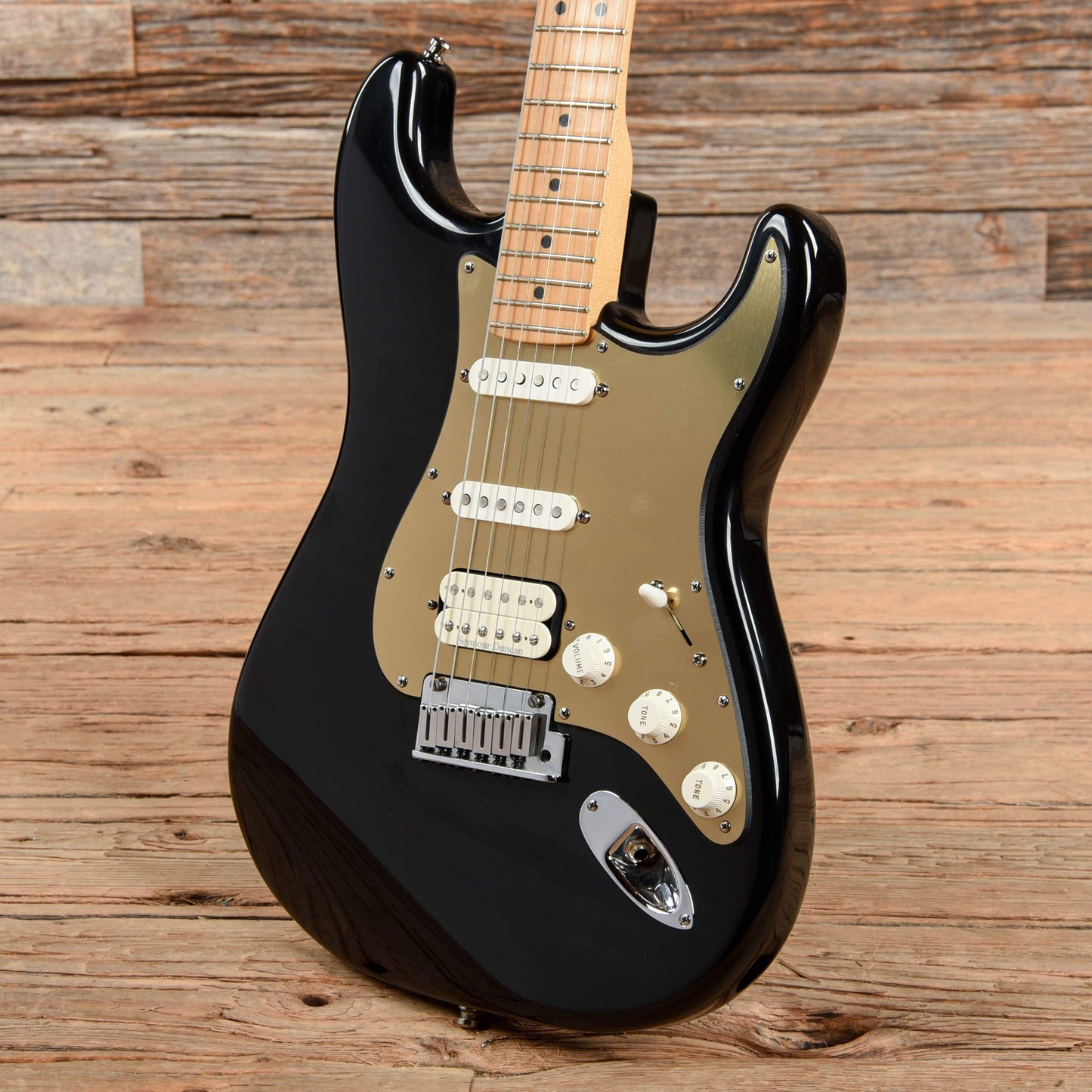 Fender American Fat Stratocaster Texas Special Black 2001 Electric Guitars / Solid Body