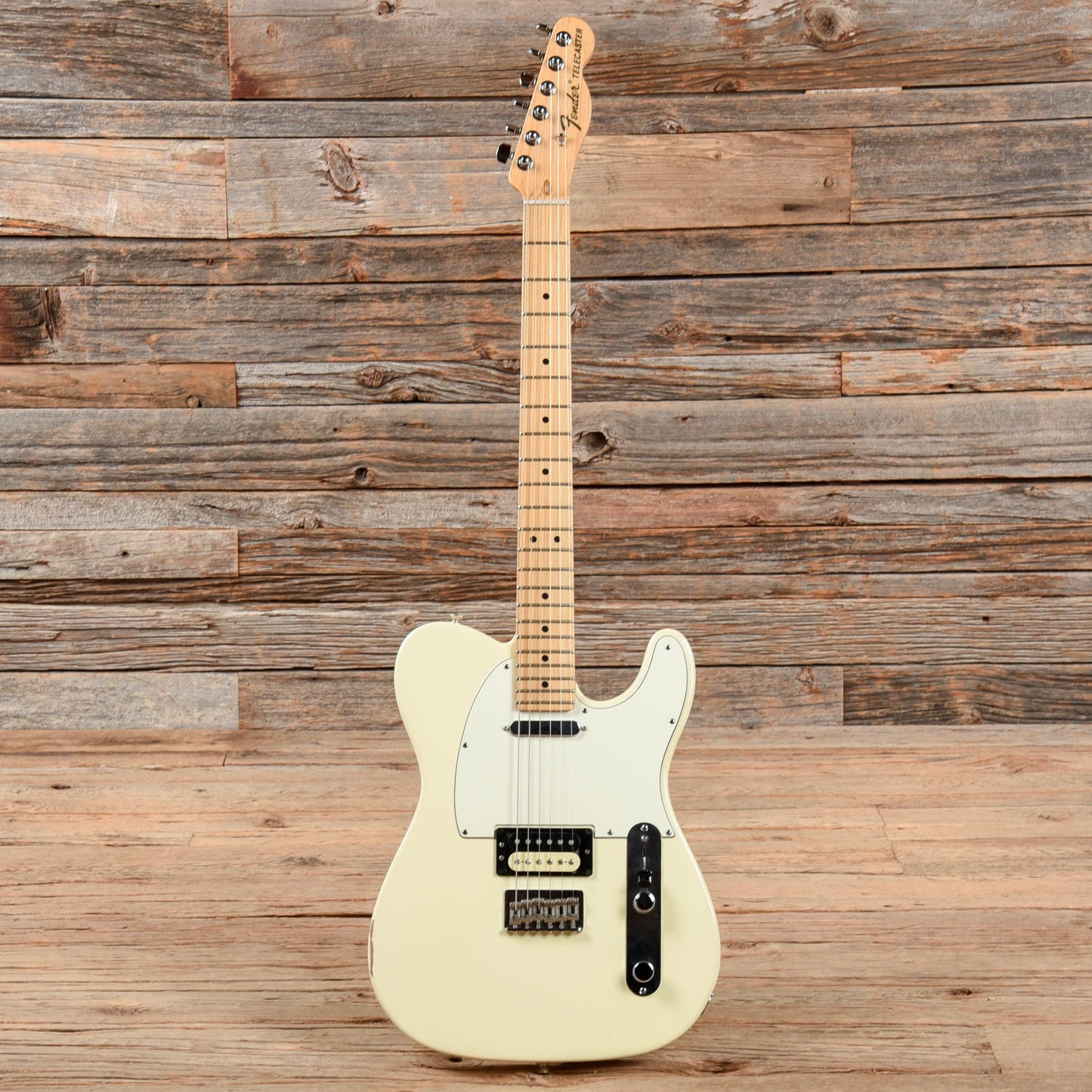 Fender American GC Pro Telecaster HS Olympic White 2015 Electric Guitars / Solid Body