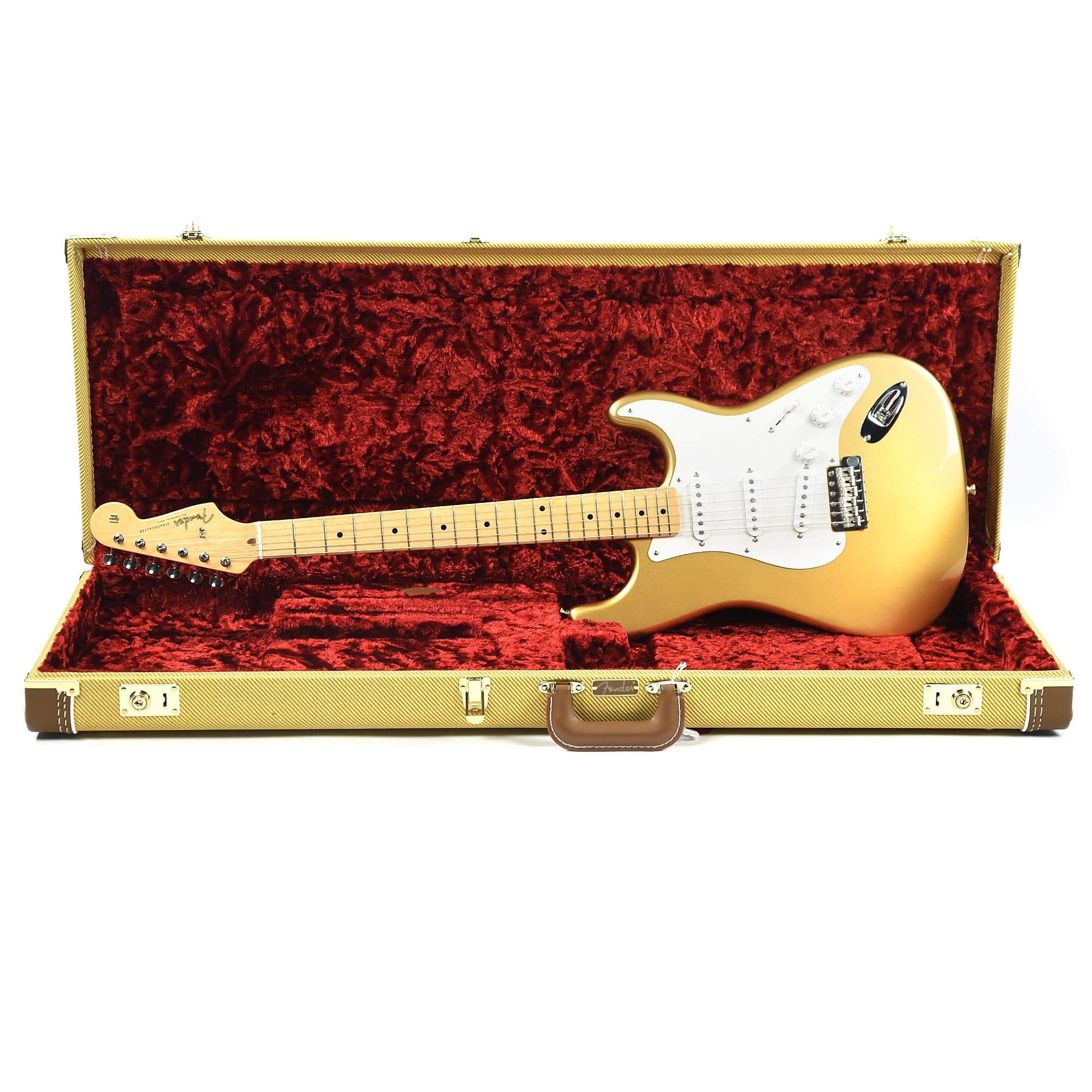 Fender American Original '50s Stratocaster Aztec Gold Electric Guitars / Solid Body