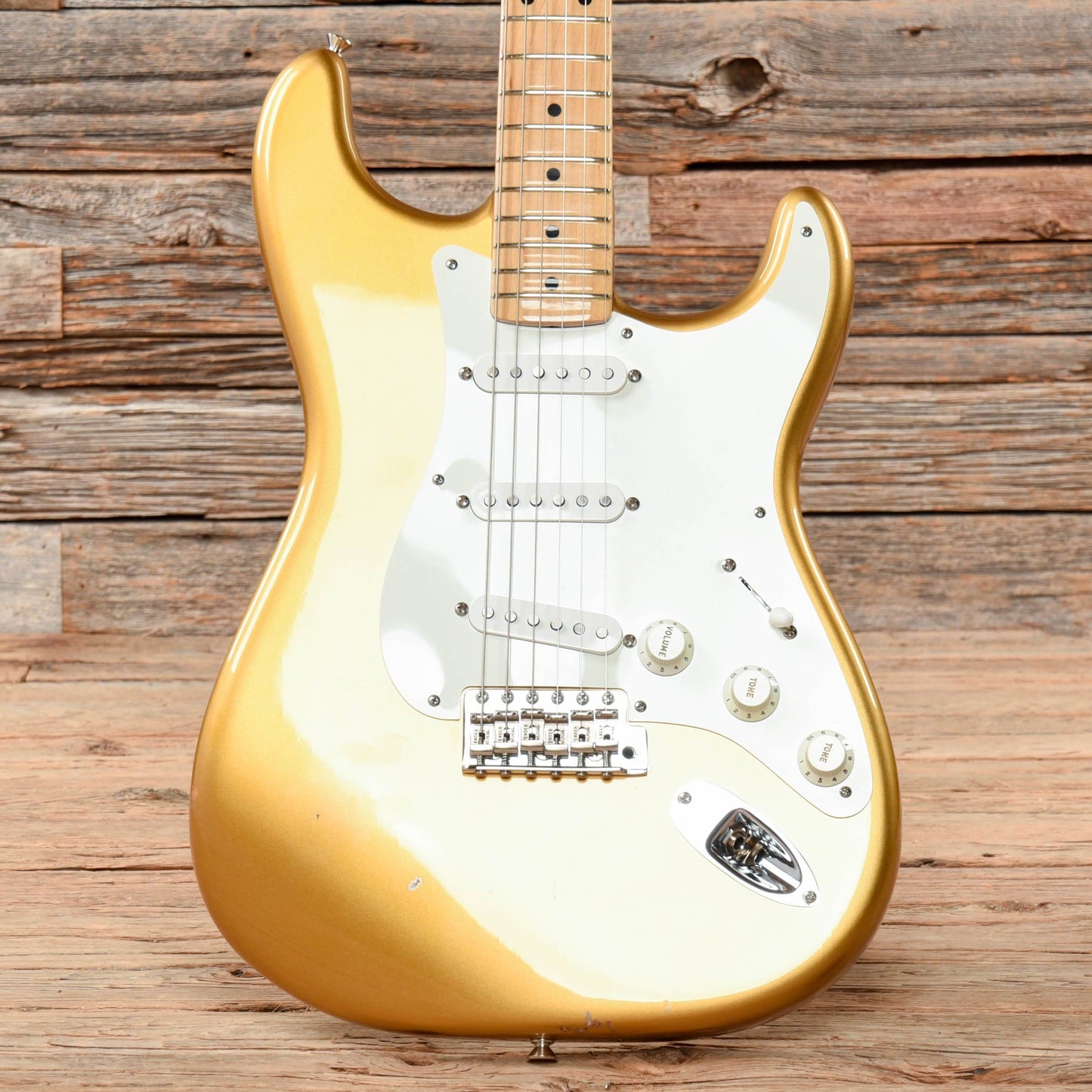 Fender American Original '50s Stratocaster Aztec Gold 2017 Electric Guitars / Solid Body