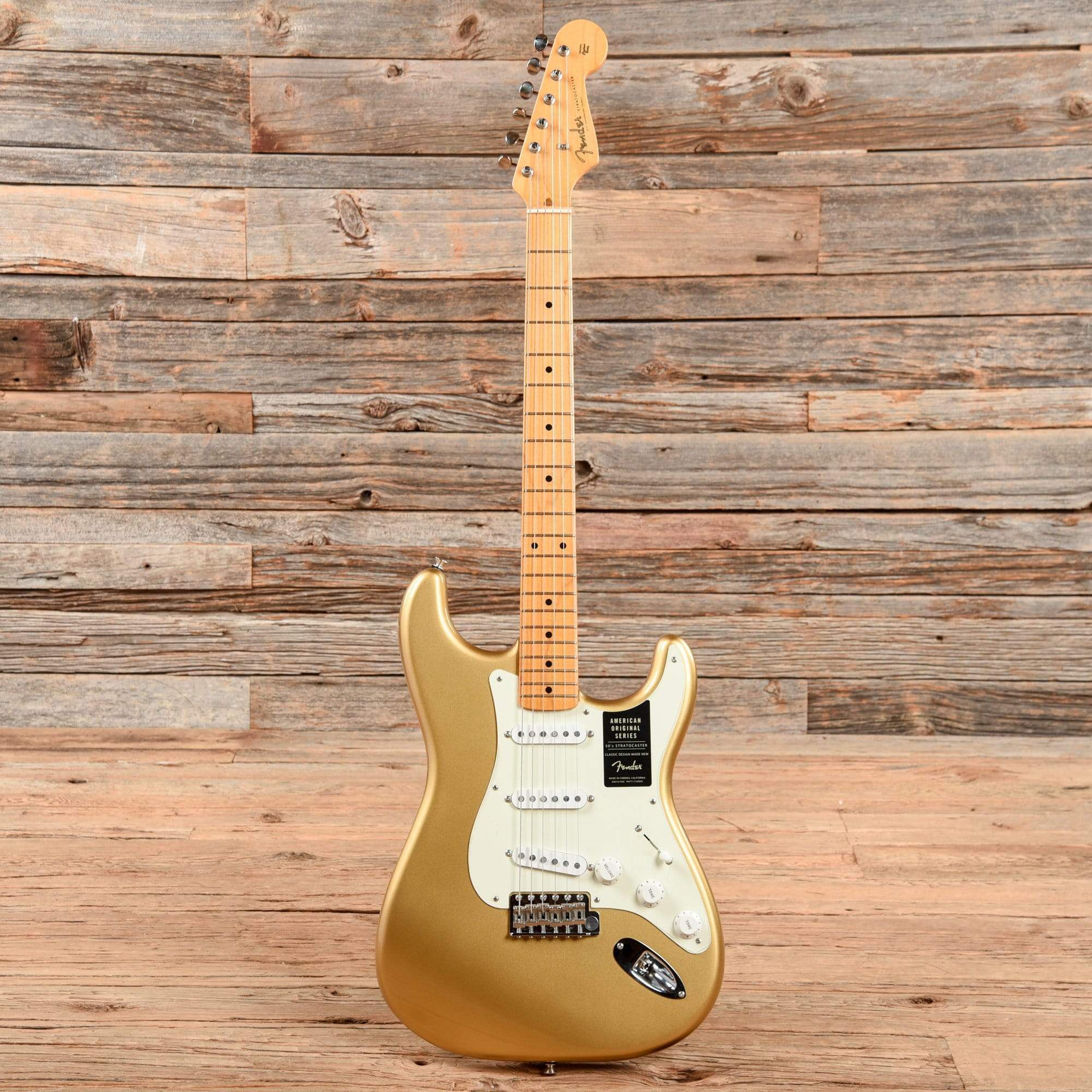 Fender American Original '50s Stratocaster Aztec Gold 2018 Electric Guitars / Solid Body