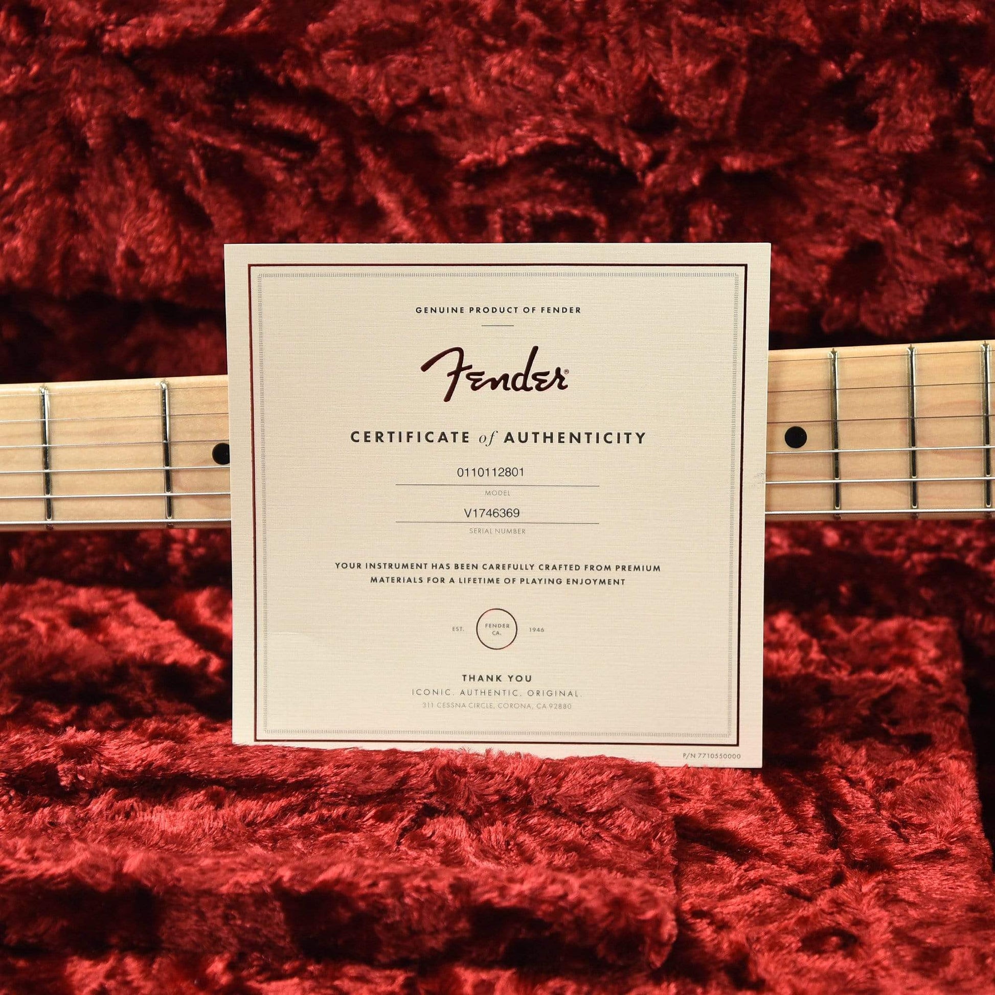 Fender American Original '50s Stratocaster MN White Blonde w/Hardshell Case Electric Guitars / Solid Body