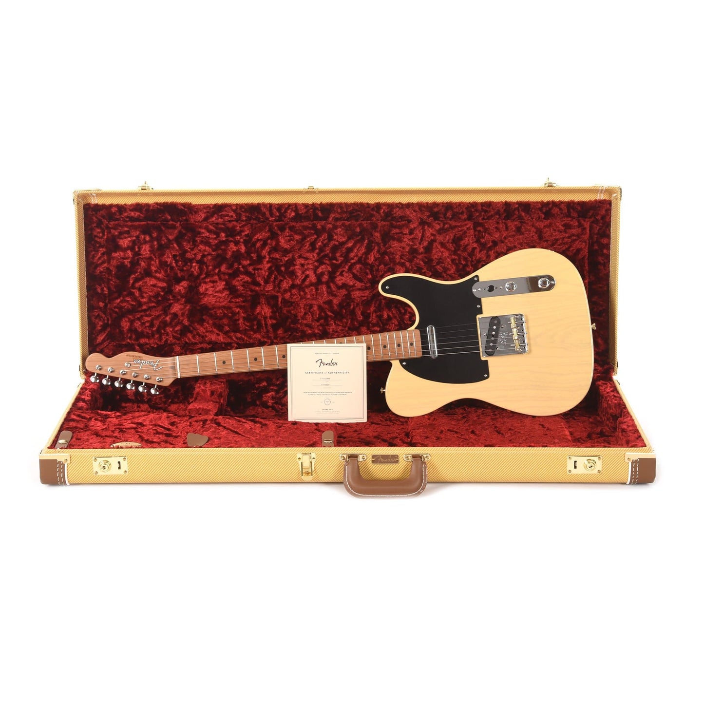 Fender American Original '50s Telecaster "Thin Lacquer" Blackguard Blonde w/Roasted Maple Neck Electric Guitars / Solid Body