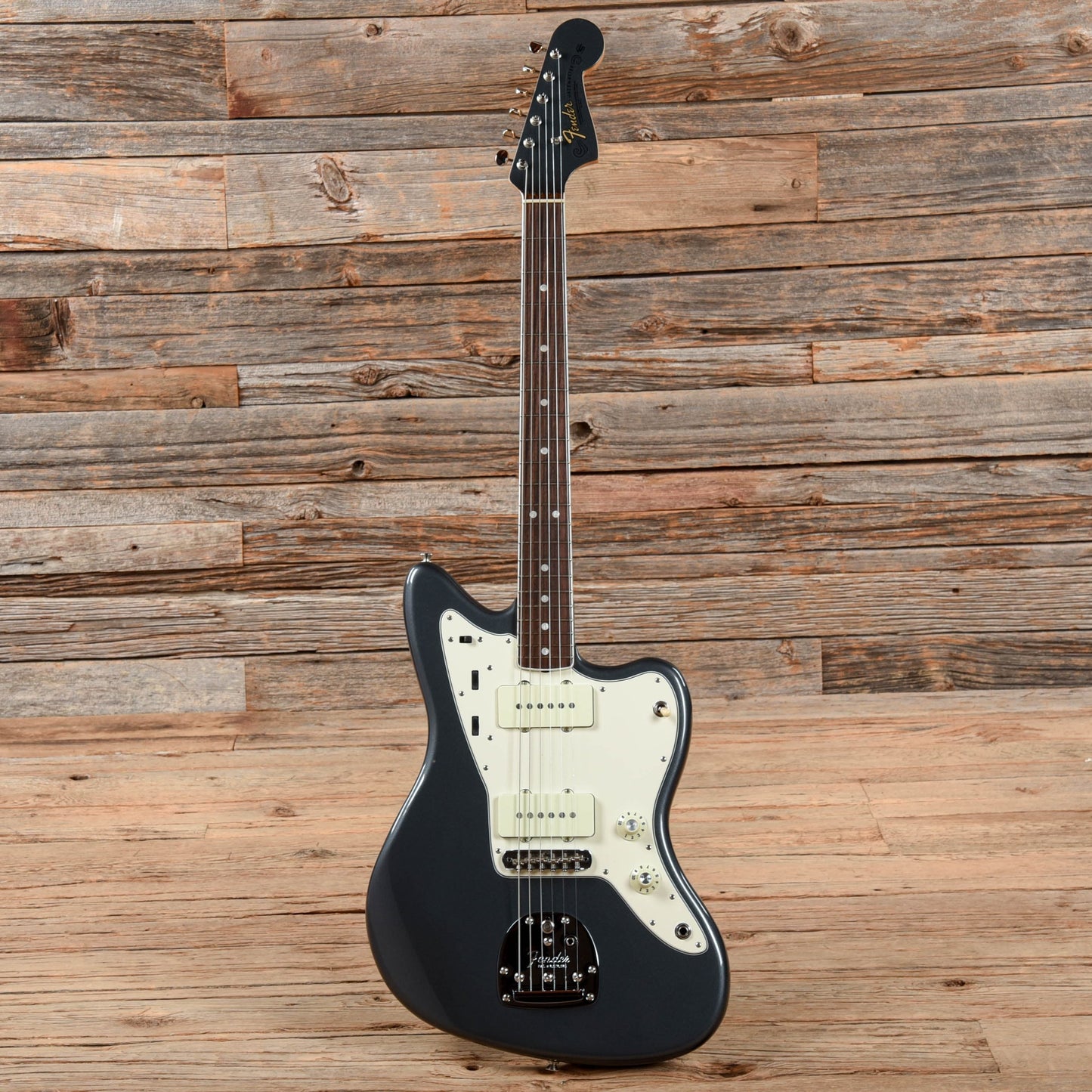 Fender American Original 60's Jazzmaster Charcoal Frost Metallic 2019 Electric Guitars / Solid Body