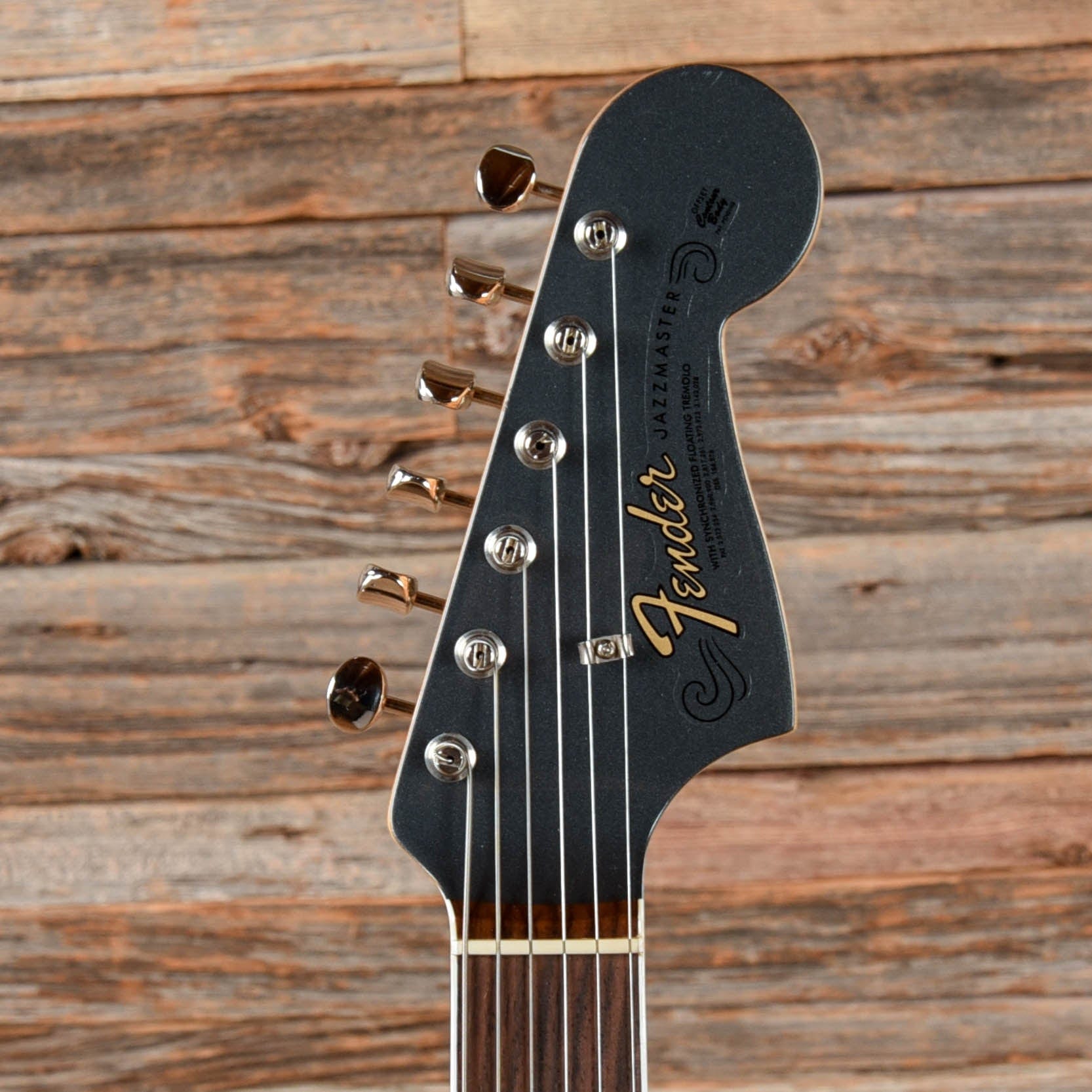 Fender American Original 60's Jazzmaster Charcoal Frost Metallic 2019 Electric Guitars / Solid Body