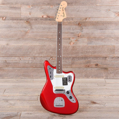 Fender American Original '60s Jaguar Candy Apple Red Electric Guitars / Solid Body