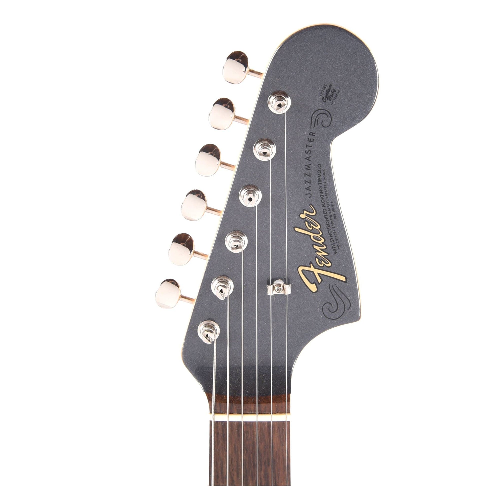 Fender American Original '60s Jazzmaster Charcoal Frost Metallic Electric Guitars / Solid Body