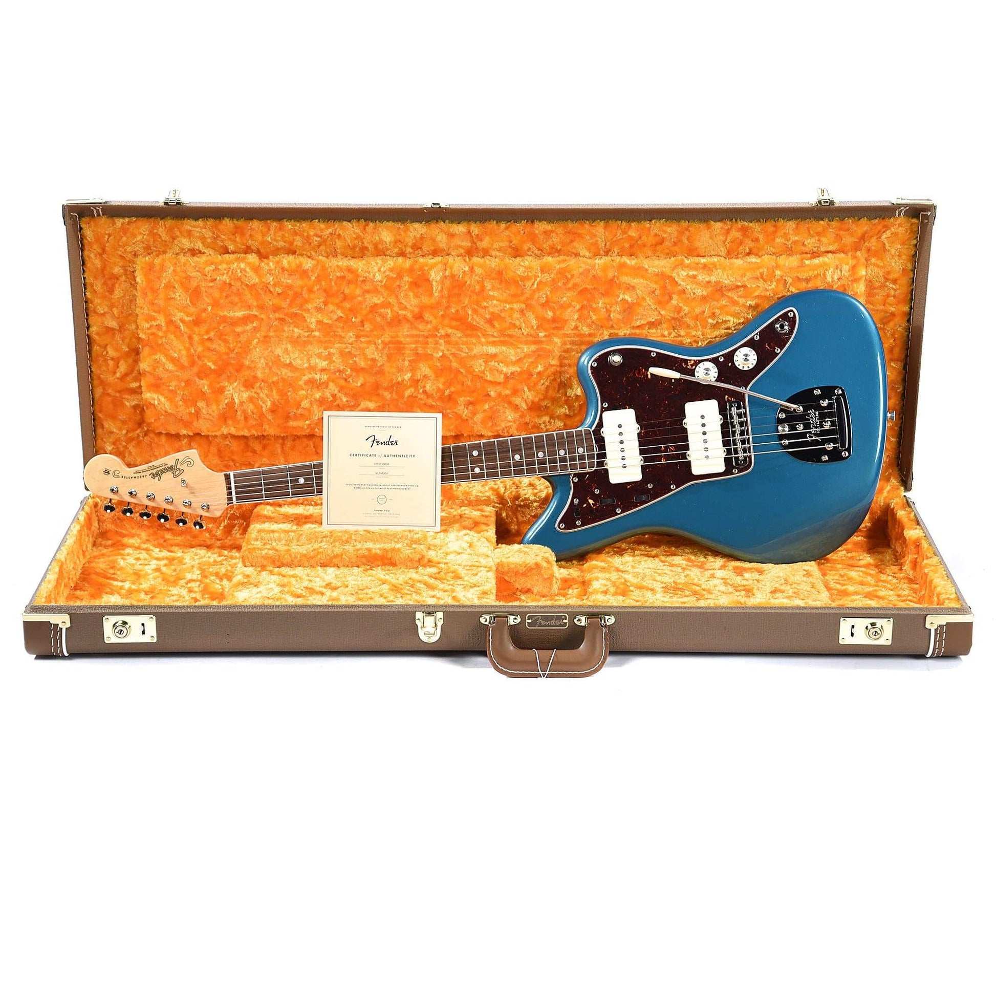 Fender American Original '60s Jazzmaster Ocean Turquoise Electric Guitars / Solid Body