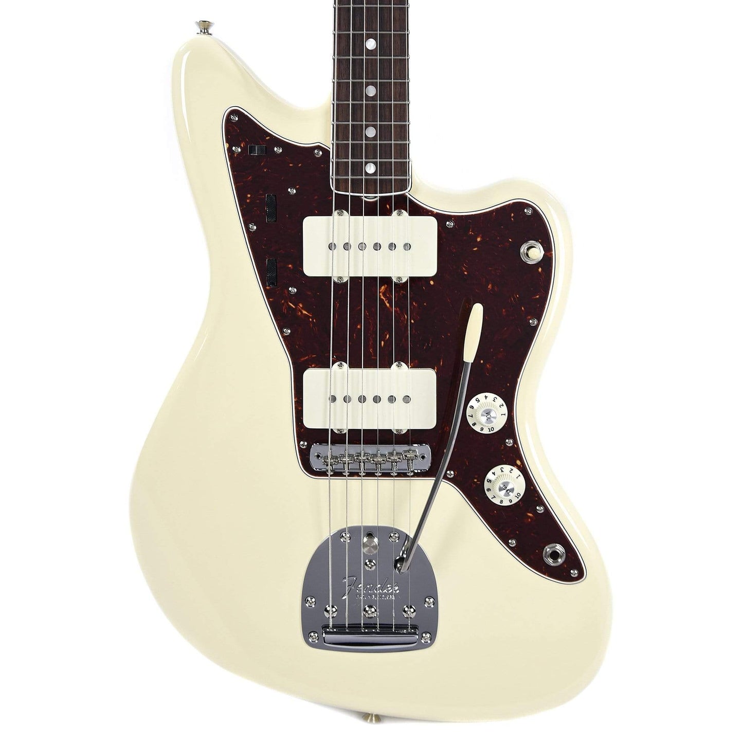 Fender American Original '60s Jazzmaster RW Olympic White w/Hardshell Case Electric Guitars / Solid Body