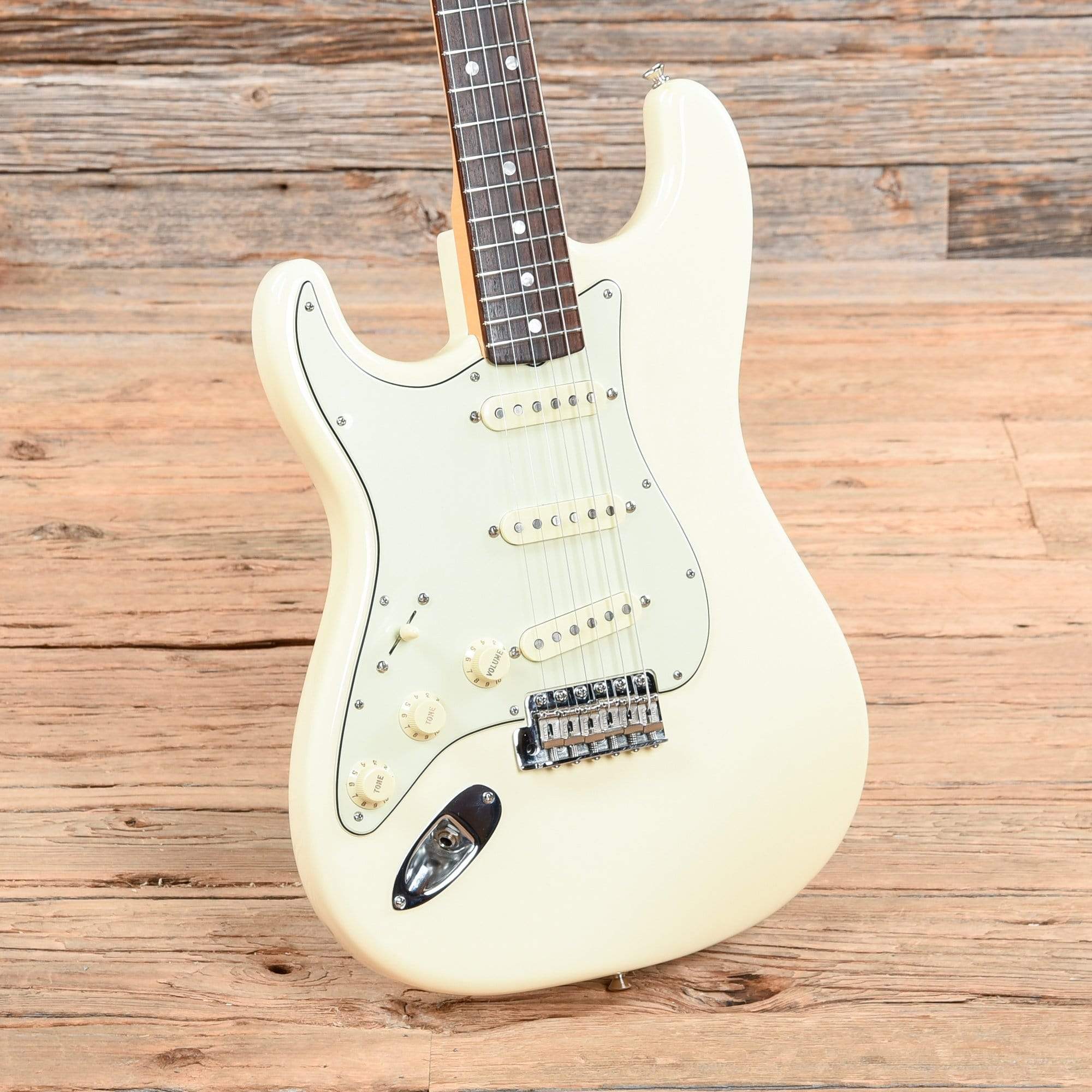 Fender American Original '60s Stratocaster Olympic White 2018 LEFTY Electric Guitars / Solid Body