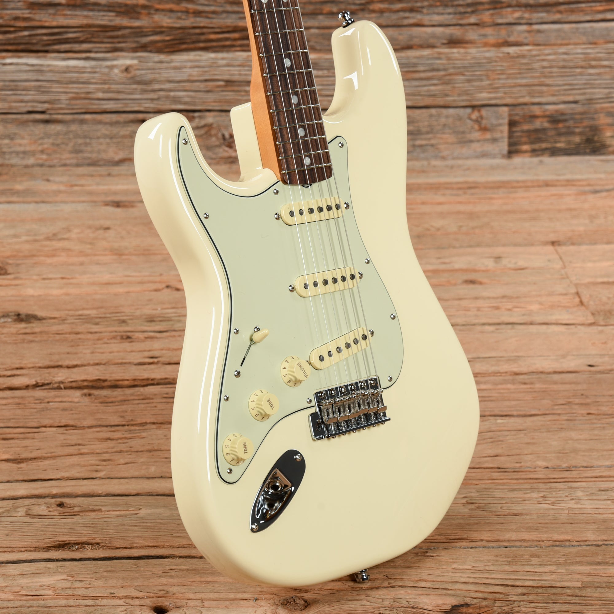 Fender American Original 60s Stratocaster Olympic White 2022 LEFTY Electric Guitars / Solid Body