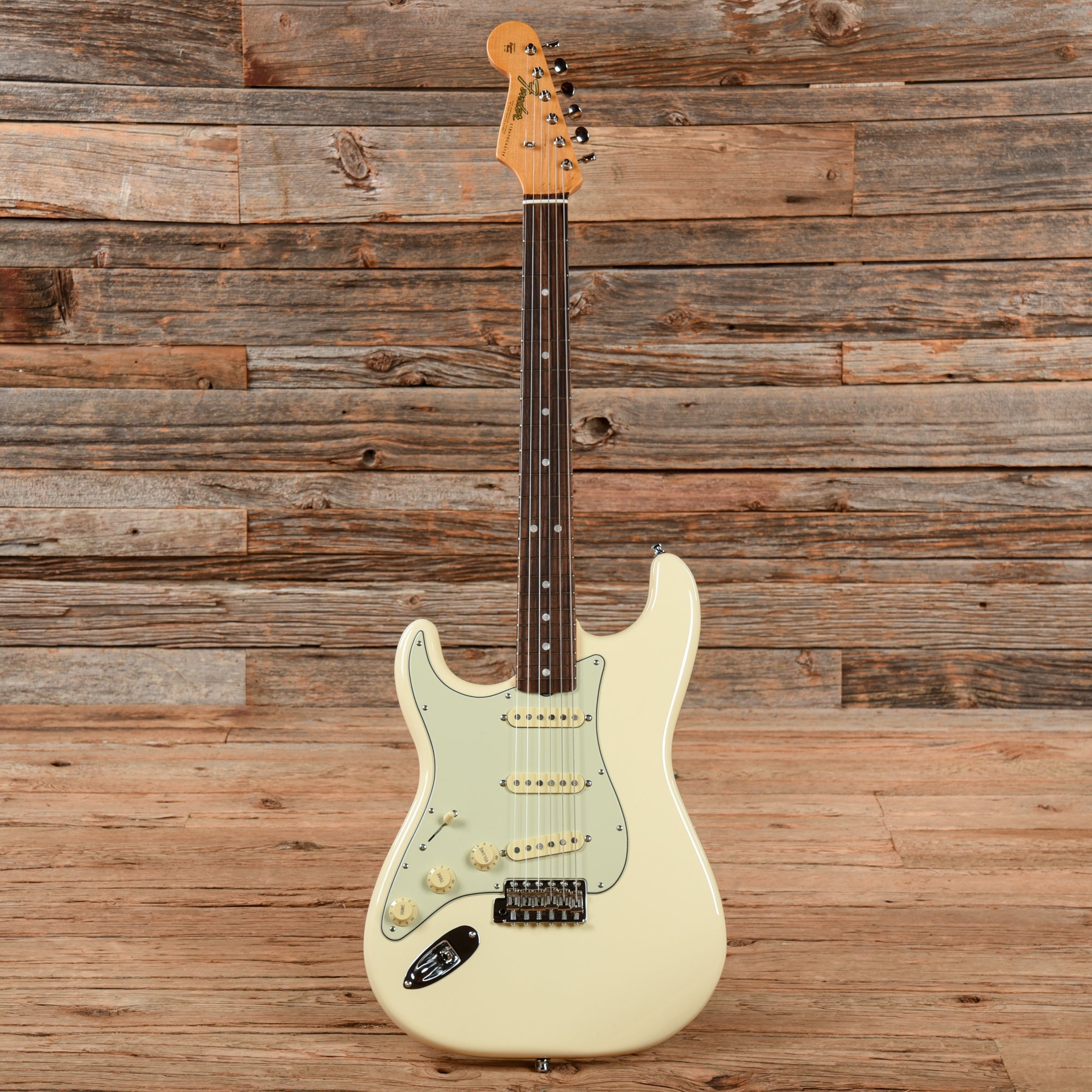 Fender American Original 60s Stratocaster Olympic White 2022 LEFTY Electric Guitars / Solid Body