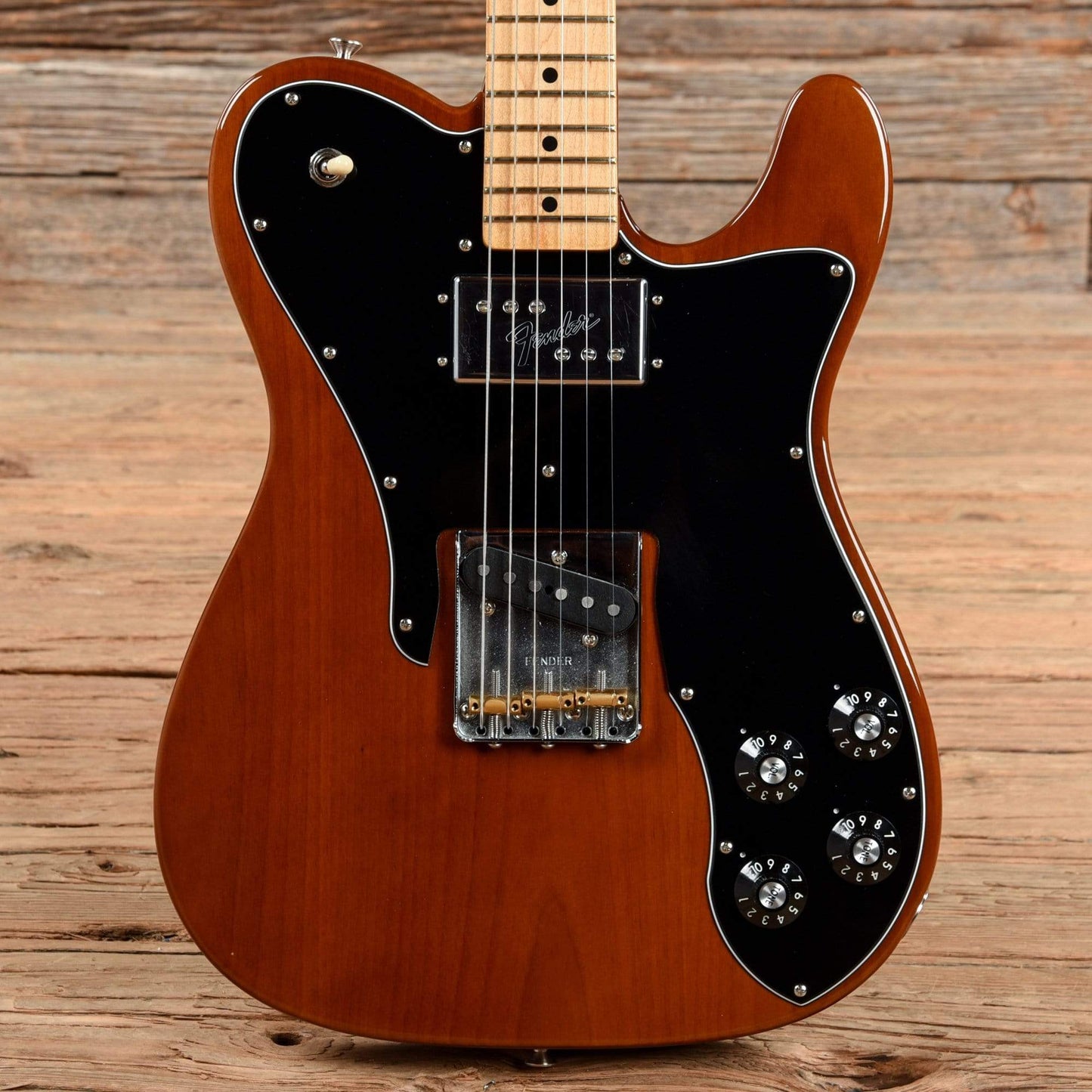 Fender American Original '70s Telecaster Custom Mocha 2020 Electric Guitars / Solid Body