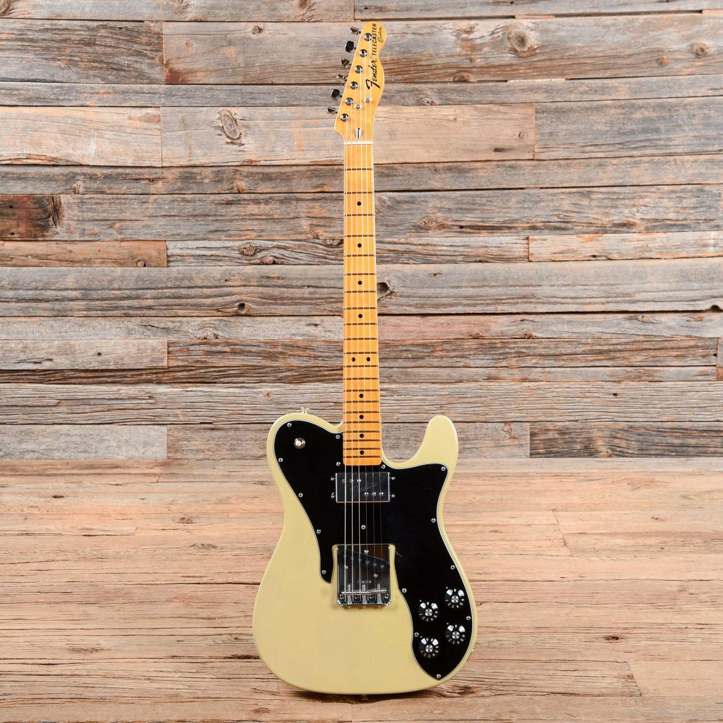 Fender American Original '70s Telecaster Custom Vintage Blonde Electric Guitars / Solid Body