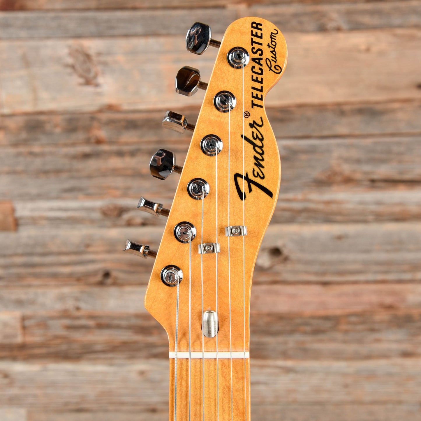 Fender American Original '70s Telecaster Custom Vintage Blonde Electric Guitars / Solid Body