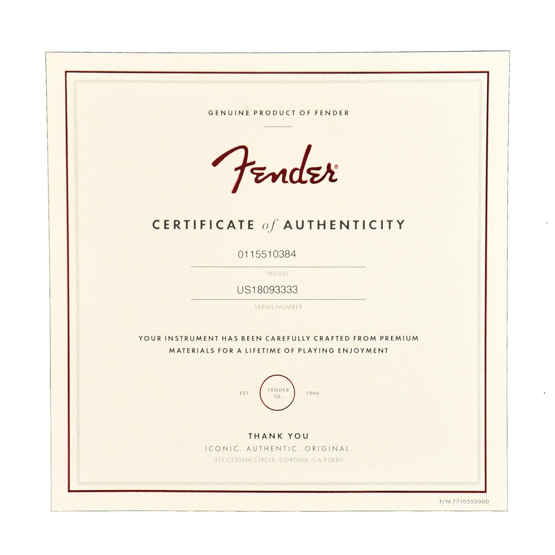 Fender American Performer Mustang Penny Electric Guitars / Solid Body