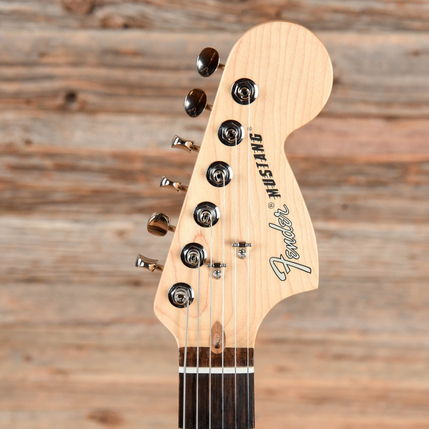 Fender American Performer Mustang Satin Sonic Blue 2021 Electric Guitars / Solid Body