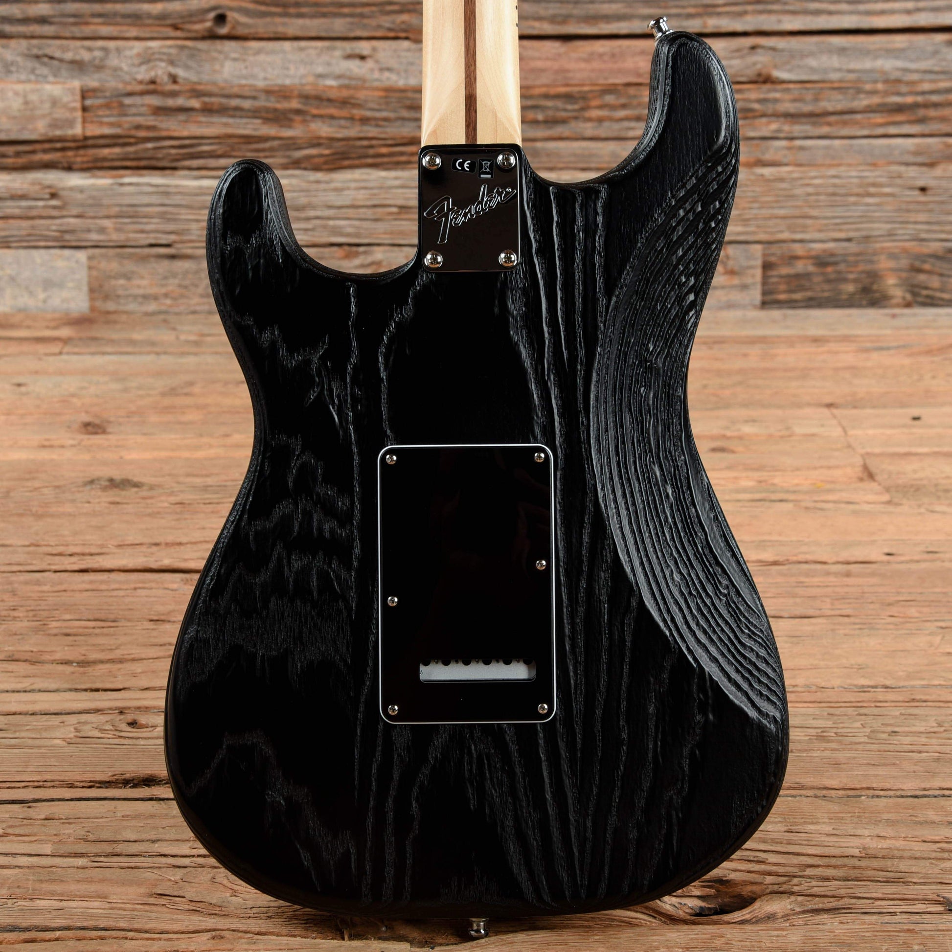 Fender American Performer Sandblasted Stratocaster Black Electric Guitars / Solid Body