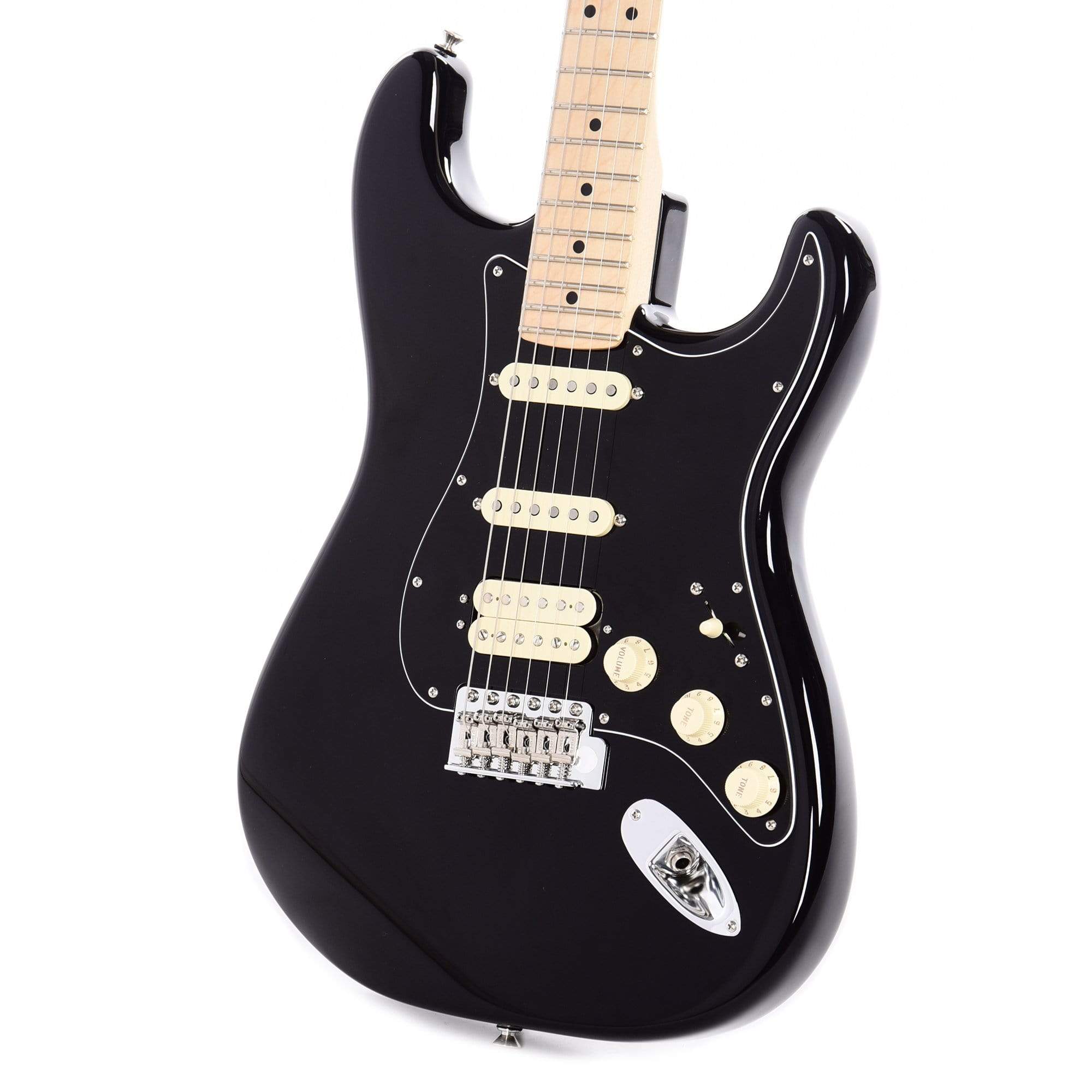Fender American Performer Stratocaster HSS Black Electric Guitars / Solid Body