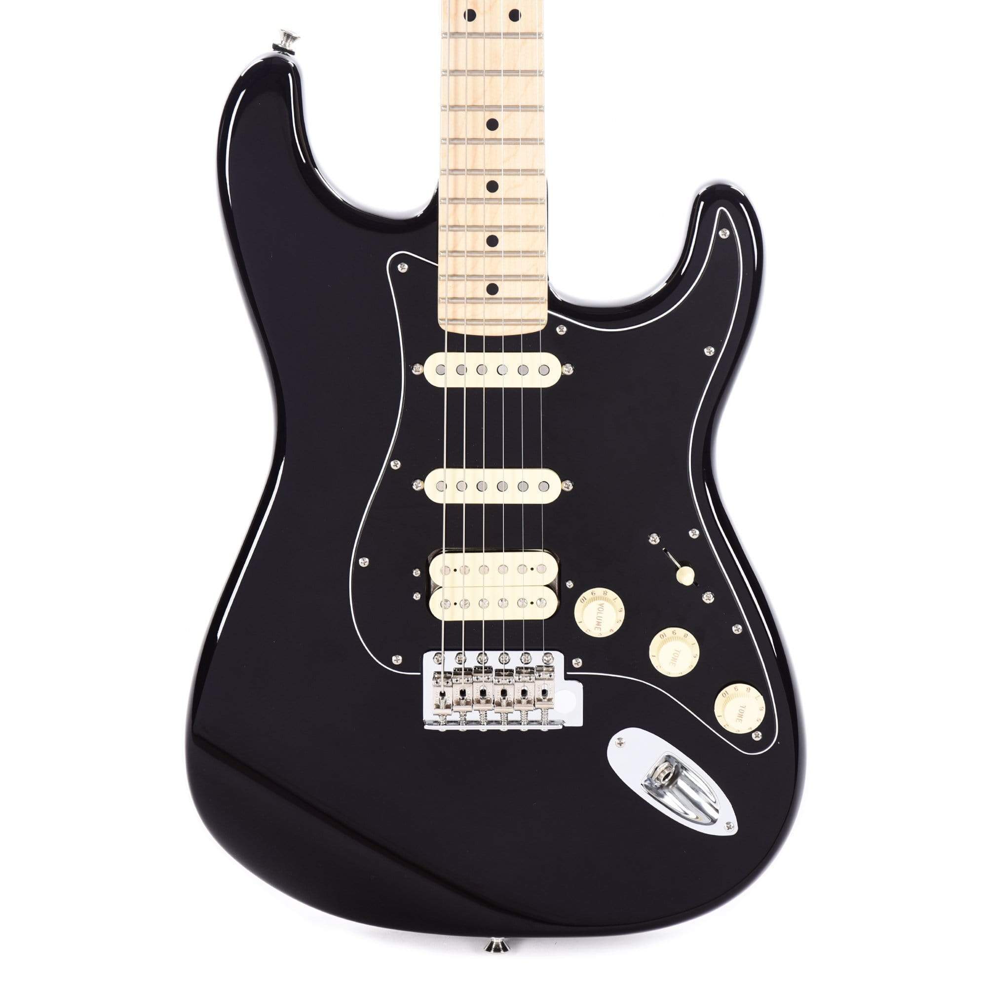 Fender American Performer Stratocaster HSS Black Electric Guitars / Solid Body