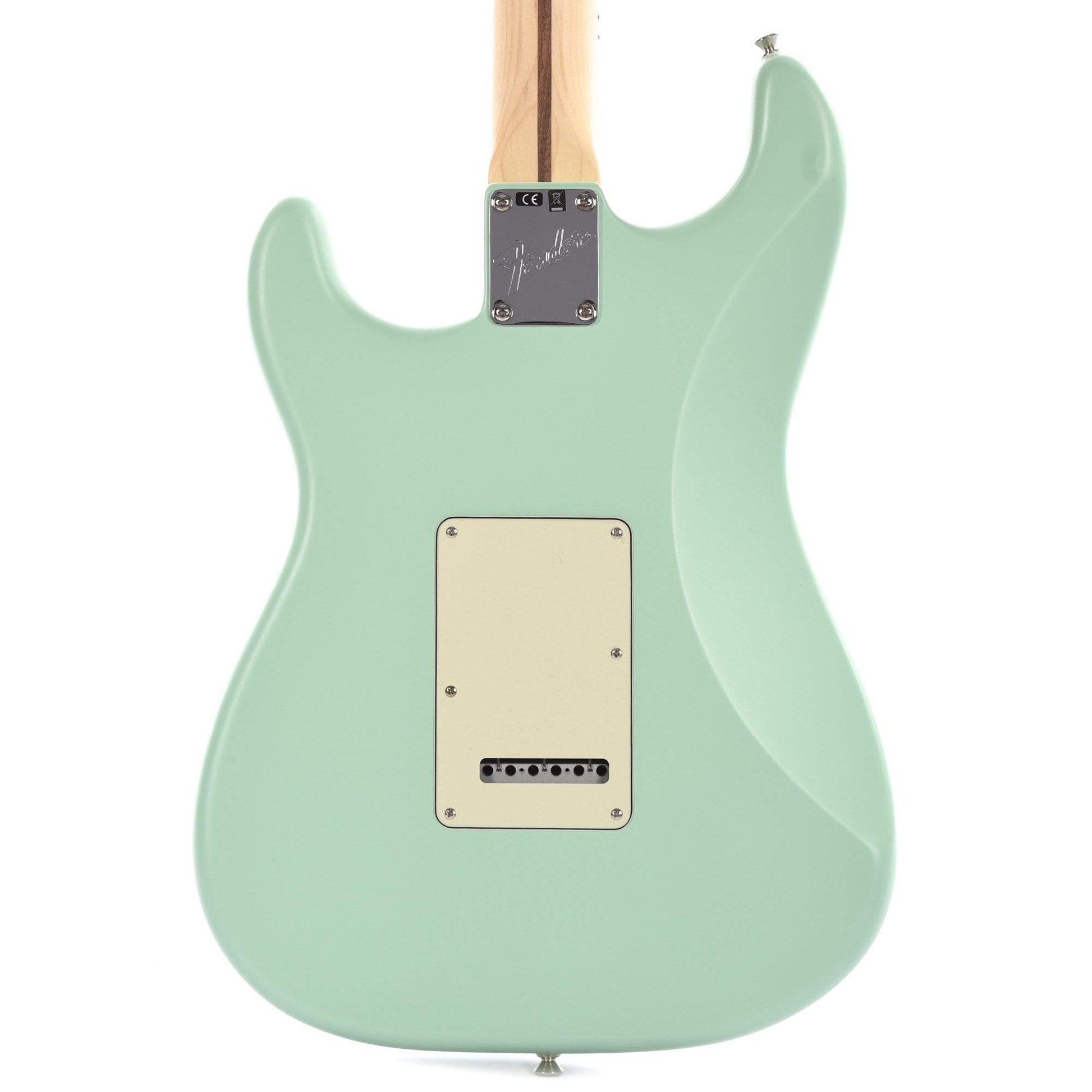 Fender American Performer Stratocaster HSS Satin Surf Green Electric Guitars / Solid Body