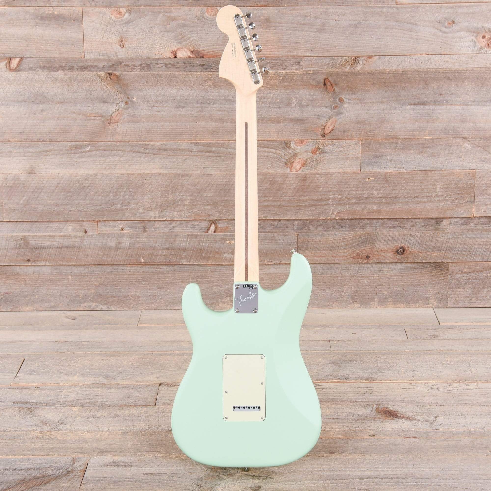 Fender American Performer Stratocaster HSS Satin Surf Green Electric Guitars / Solid Body