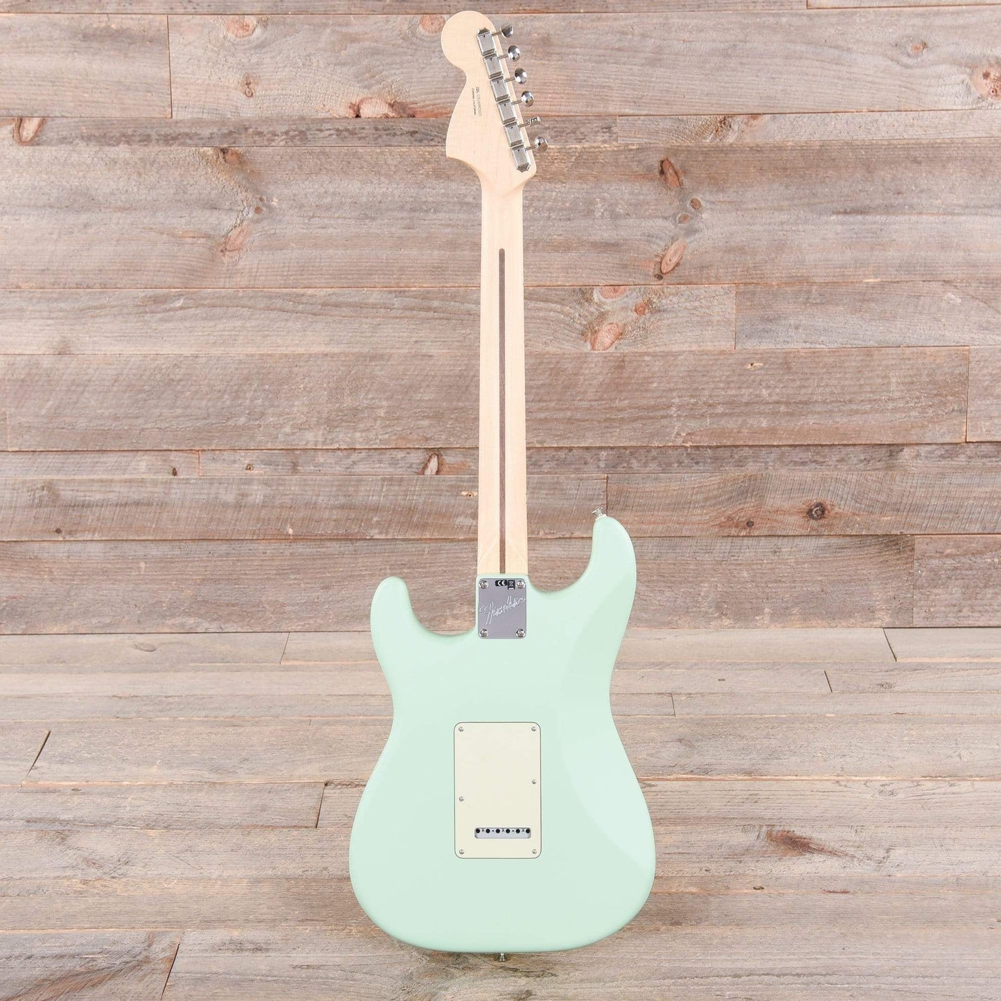 Fender American Performer Stratocaster HSS Satin Surf Green Electric Guitars / Solid Body