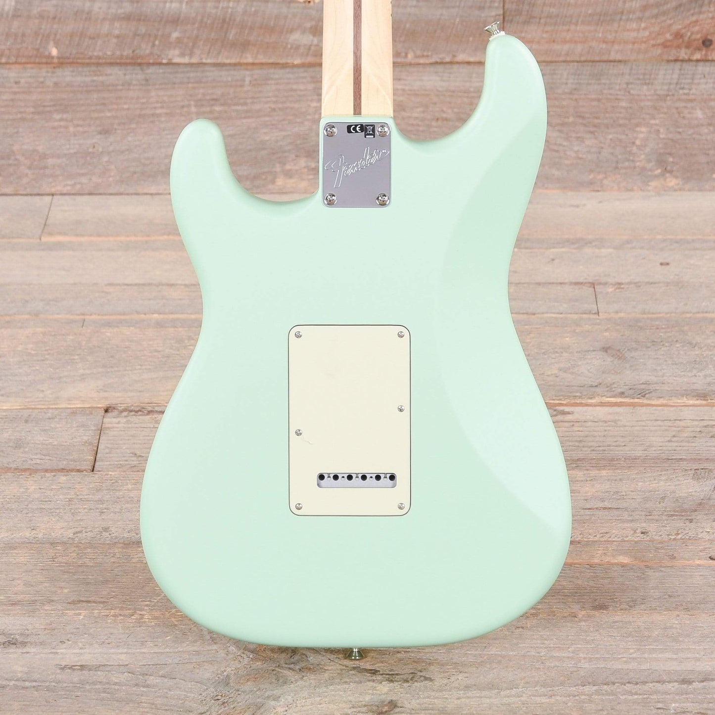 Fender American Performer Stratocaster HSS Satin Surf Green Electric Guitars / Solid Body